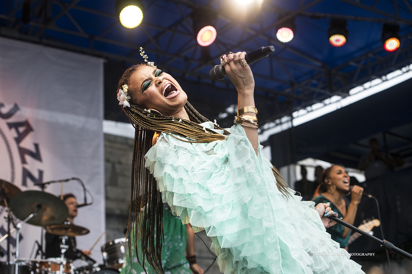 Andra Day at the 2018 Newport Jazz Festival