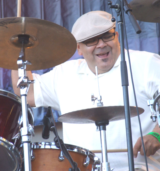 Ruben Alvarez with the Chuchito Valdes Quartet at 2010 Chicago Jazz Festival