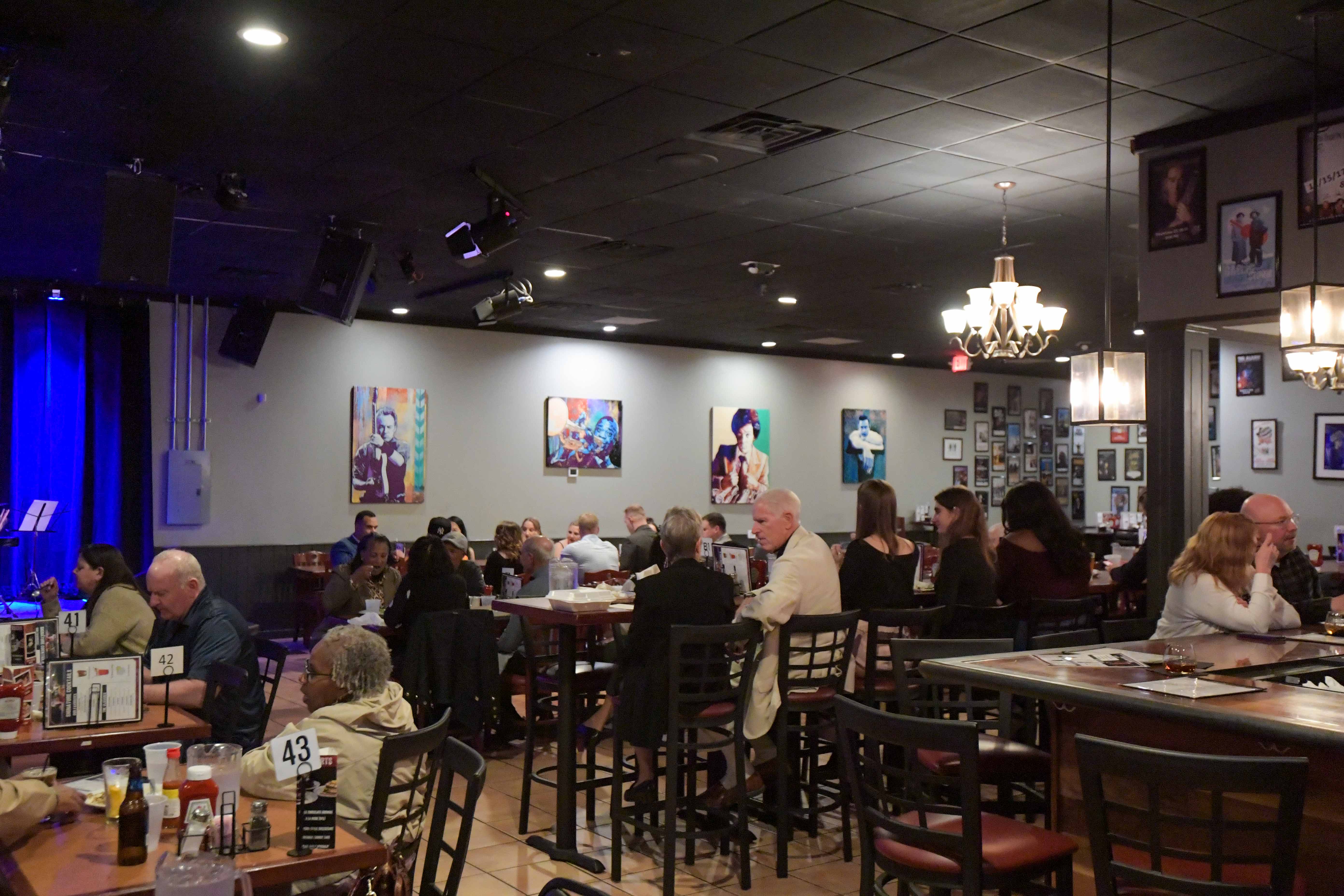 jazz fans at The Tin Pan