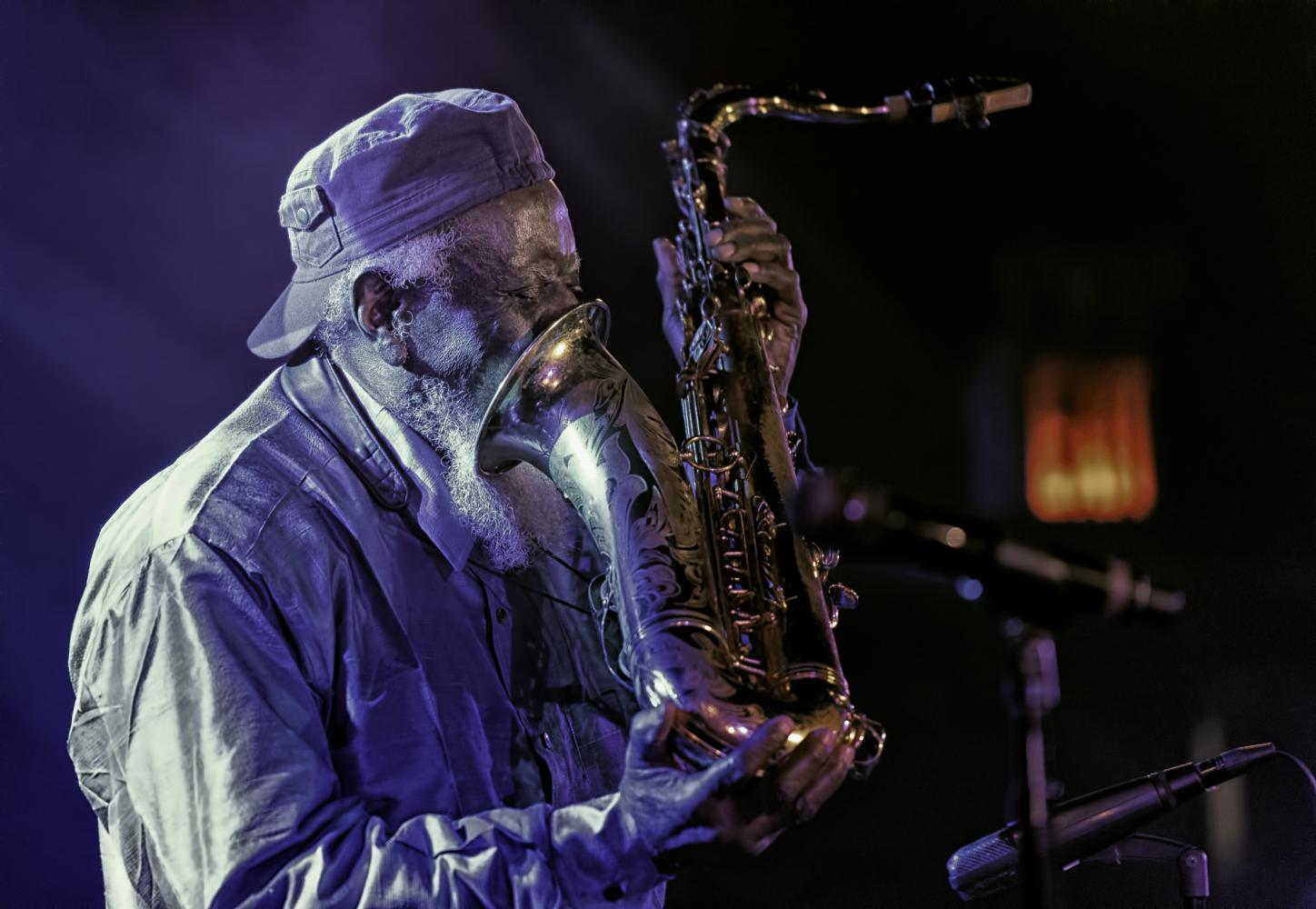 Pharoah Sanders at The NYC Winter Jazzfest 2017