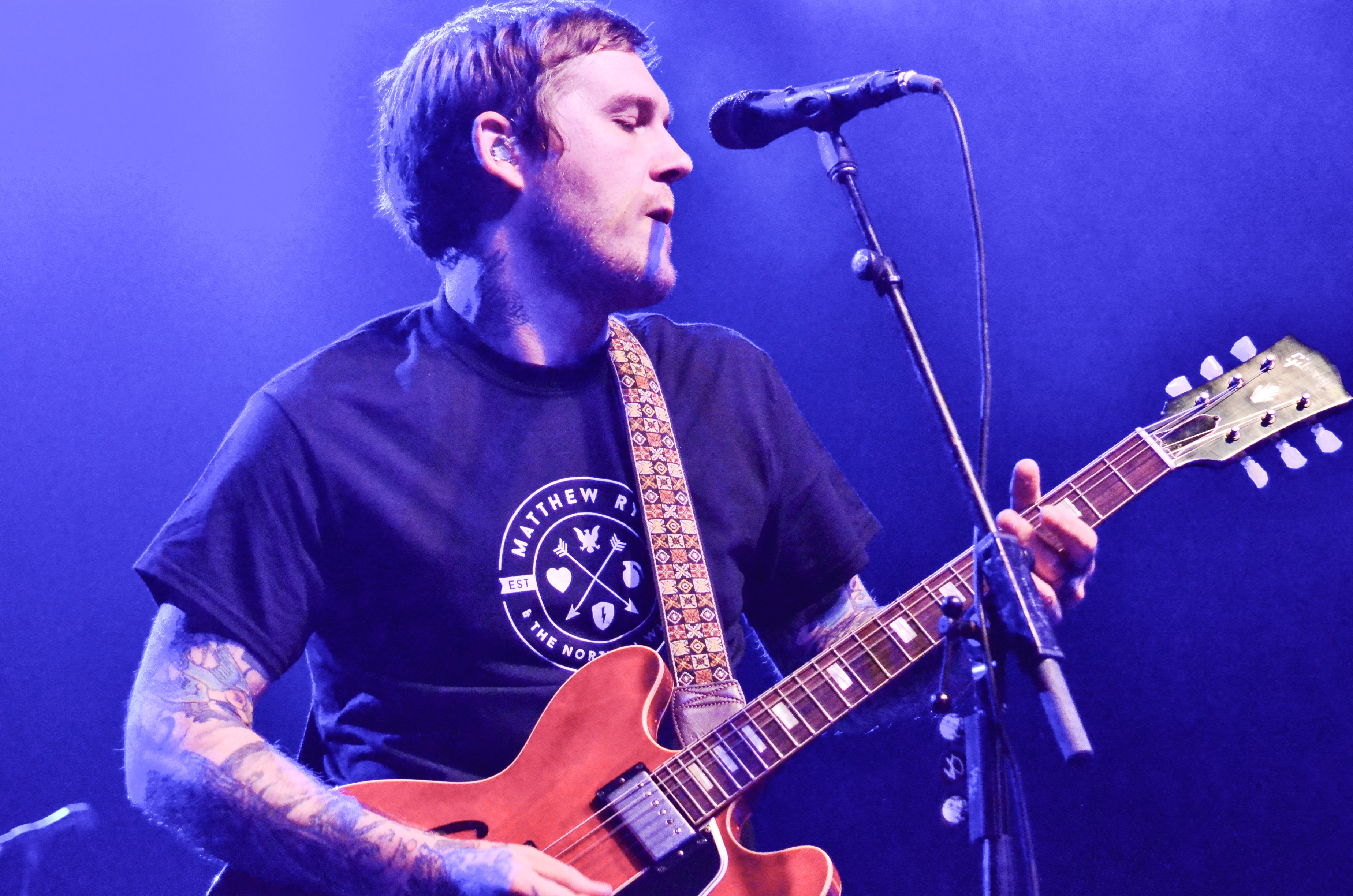 The Gaslight Anthem at The Paramount in Huntington on 7-21-2015. 