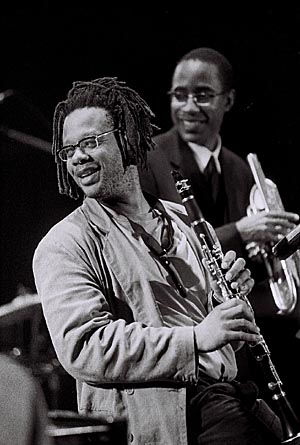 Don Byron & Ron Miles, Skopje Jazz Festival, Skopje, Macedonia, 2001.