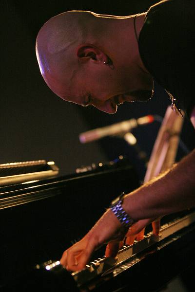 Kekko Fornarelli with "Kekko Fornarelli - Petruccianism Project" at the Sud Des Alpes, Amr, Geneva, Switzerland, April 2006