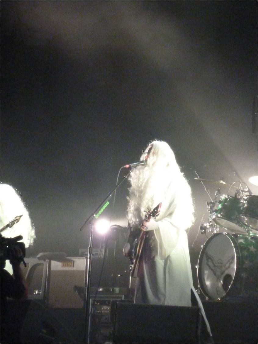 My Morning Jacket on the Voodoo Stage on 10-31-10 -- Pic 1