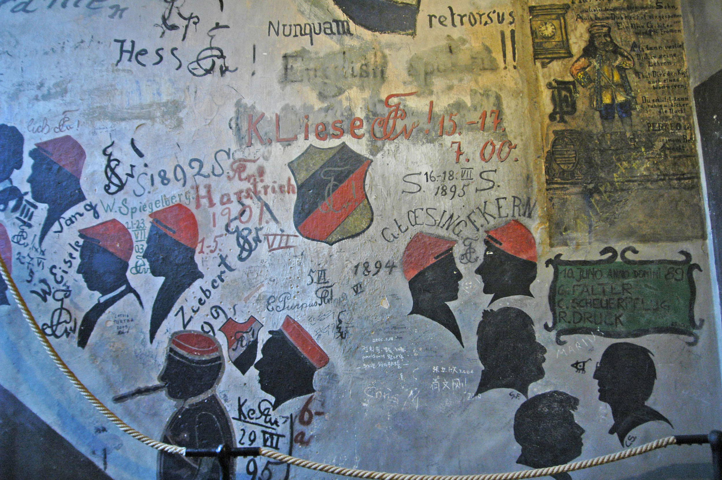 Student Prison, Old Heidelberg University, November 2010