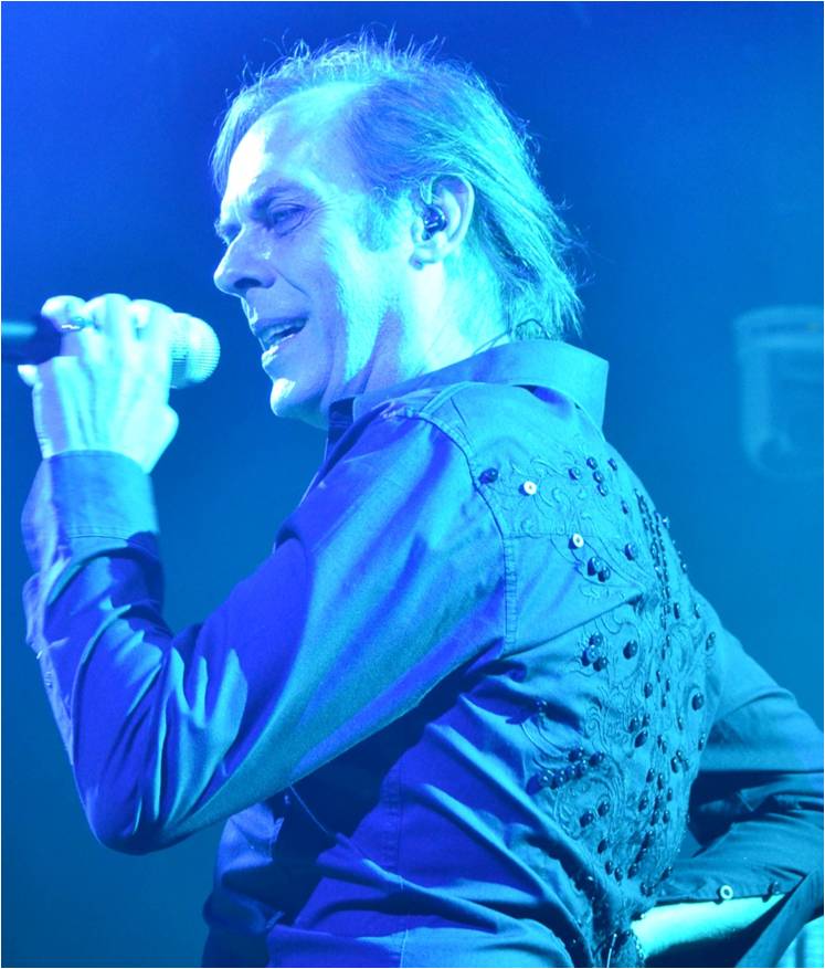 Peter Murphy in Blue at Irving Plaza NYC Nov 21-11