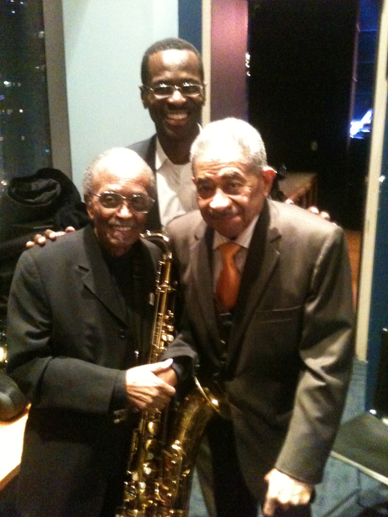 Mark Gross with Jazz Masters Jimmy Heath and Frank Wess