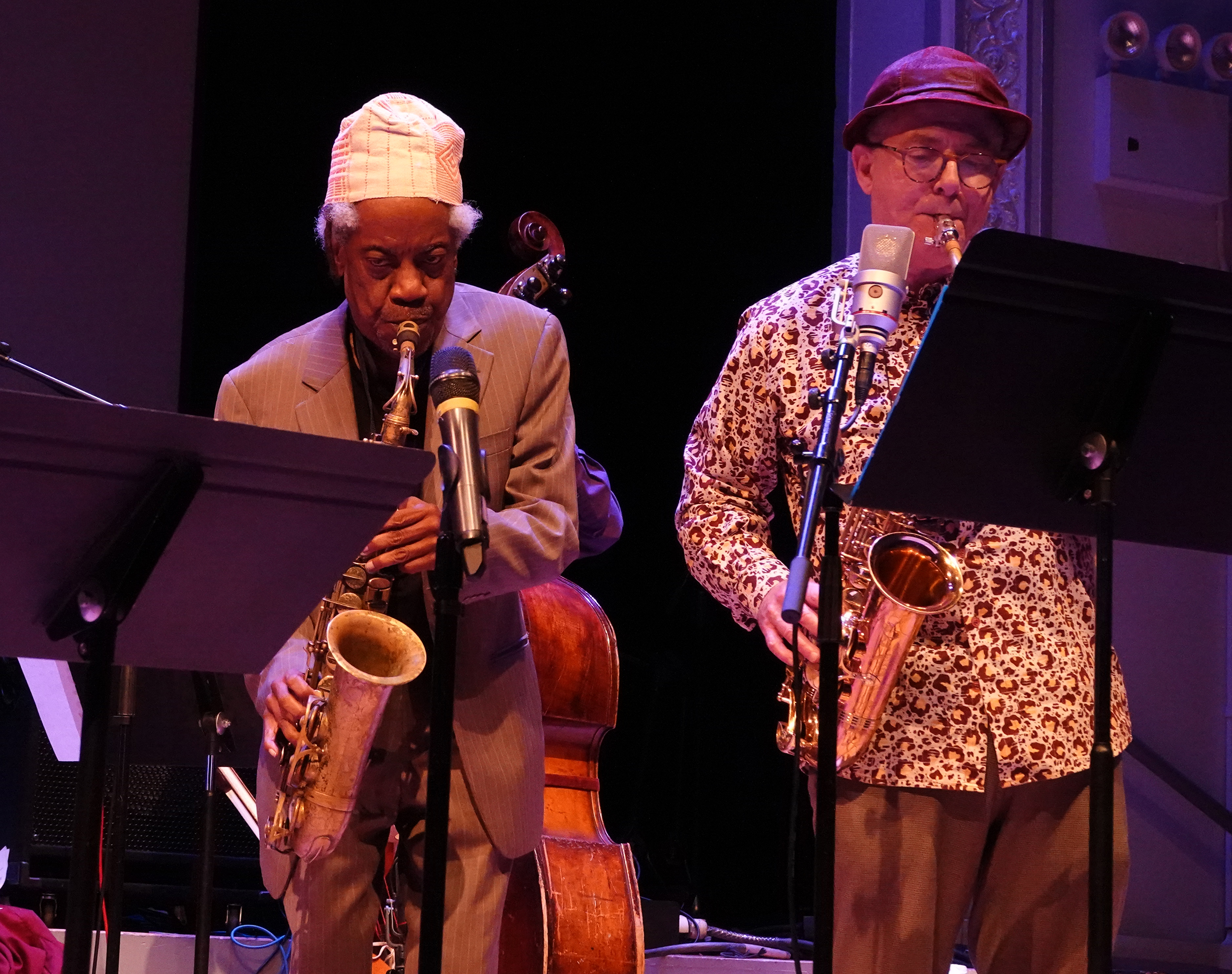 Jemeel Moondoc & Bobby Zankel at 24th Annual Vision Festival  