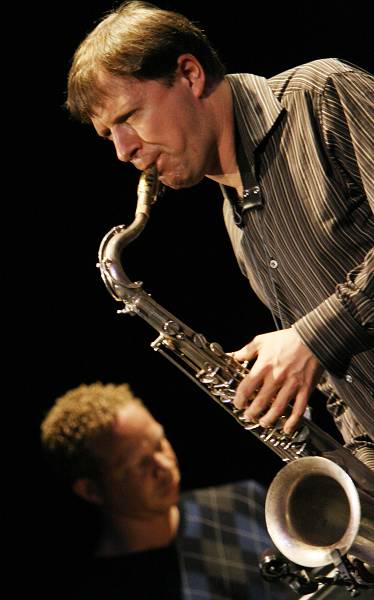 Chris Potter and Craig Taborn with "Chris Potter's Underground" at the Amr Jazz Festival, Alhambra, Geneva, Switzerland, April 2