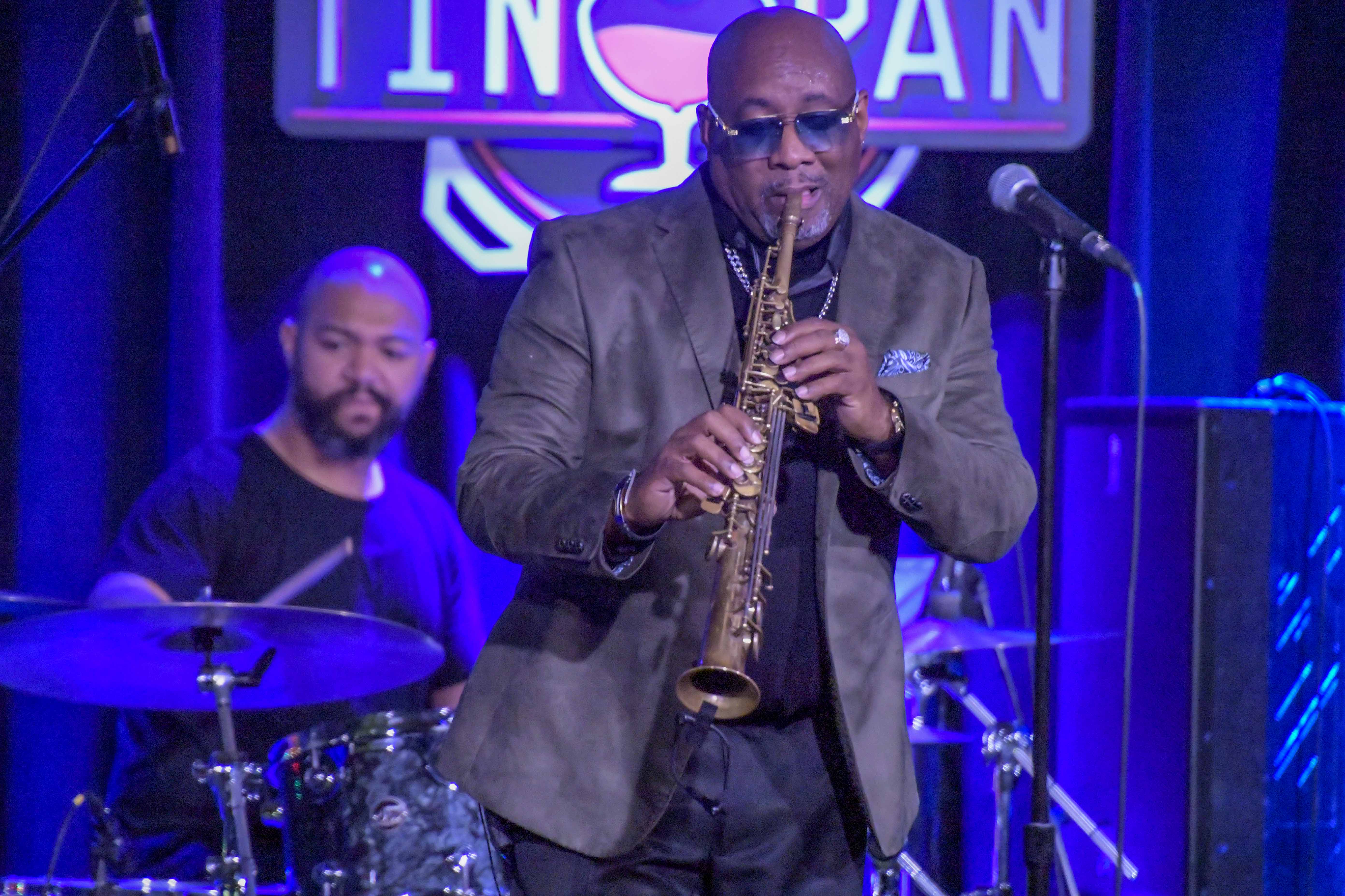 Tony Exum Jr - tenor & soprano sax