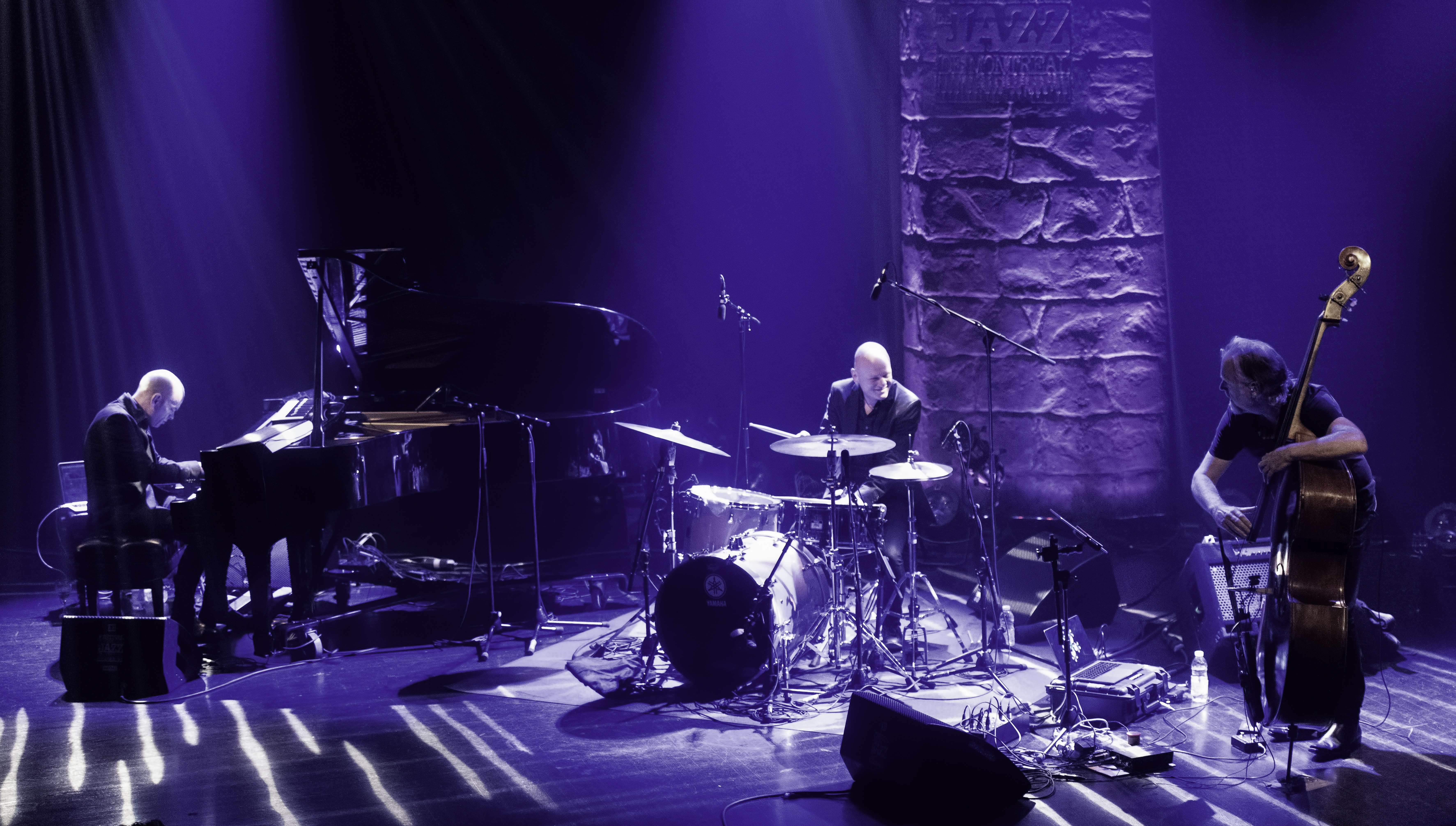 Tord Gustavsen, Jarle Vespestad and Gjermund Silset with the Tord Gustavsen Trio At The Montreal International Jazz Festival 2019