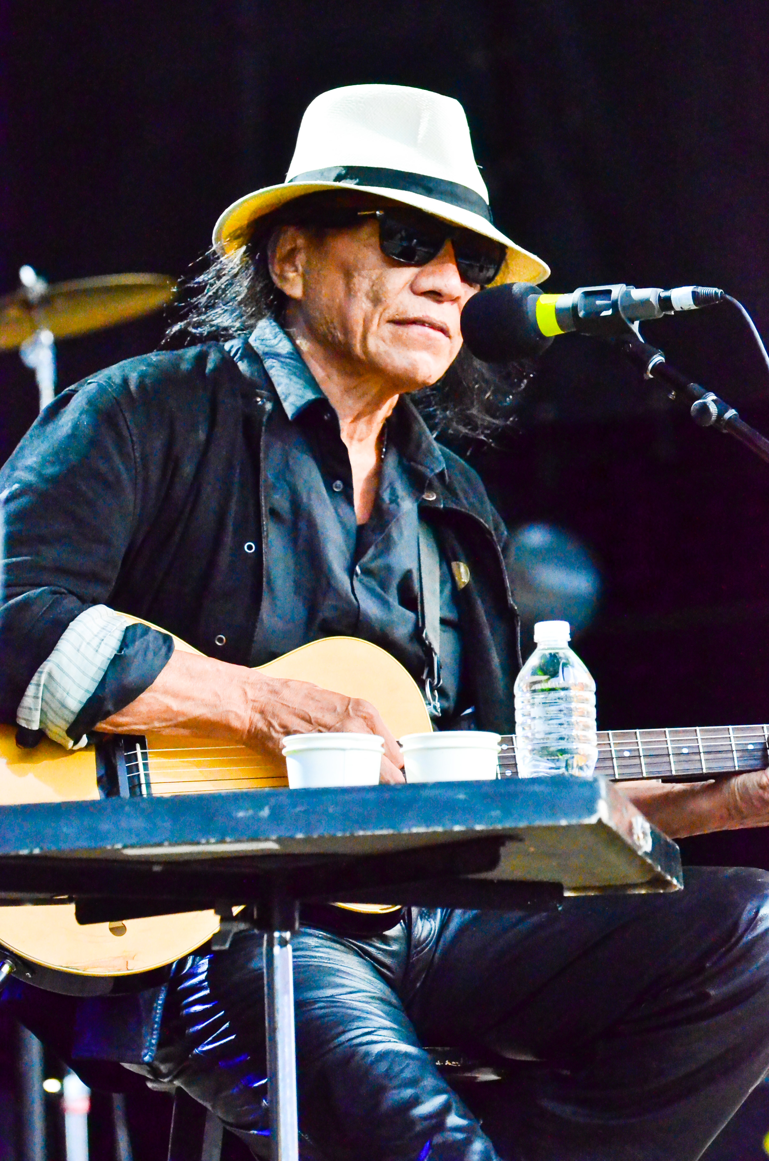 Sixto Rodriguez at Nikon at Jones Beach on 6-30-2015.