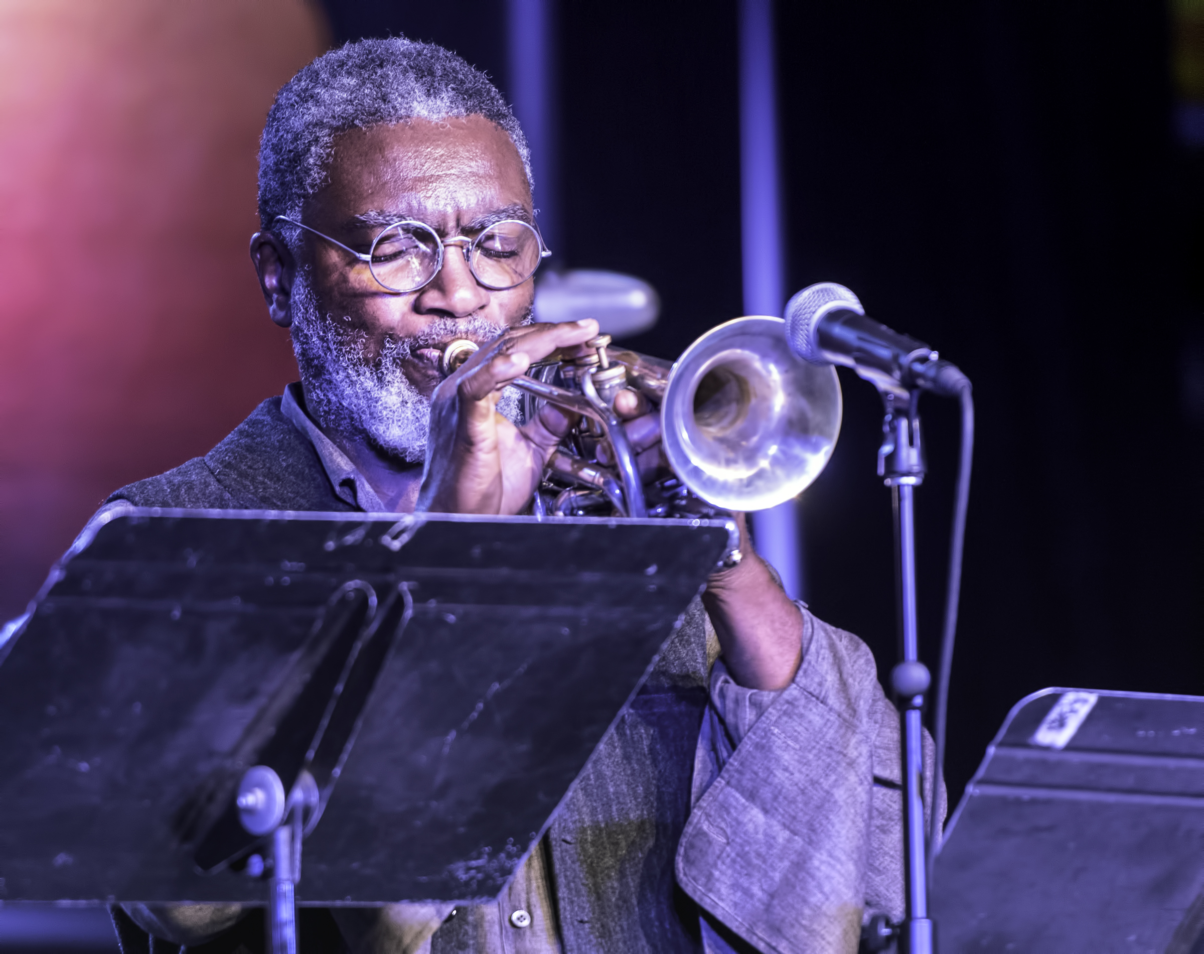 Graham Haynes with the Vijay Iyer Sextet at the Monterey Jazz Festival