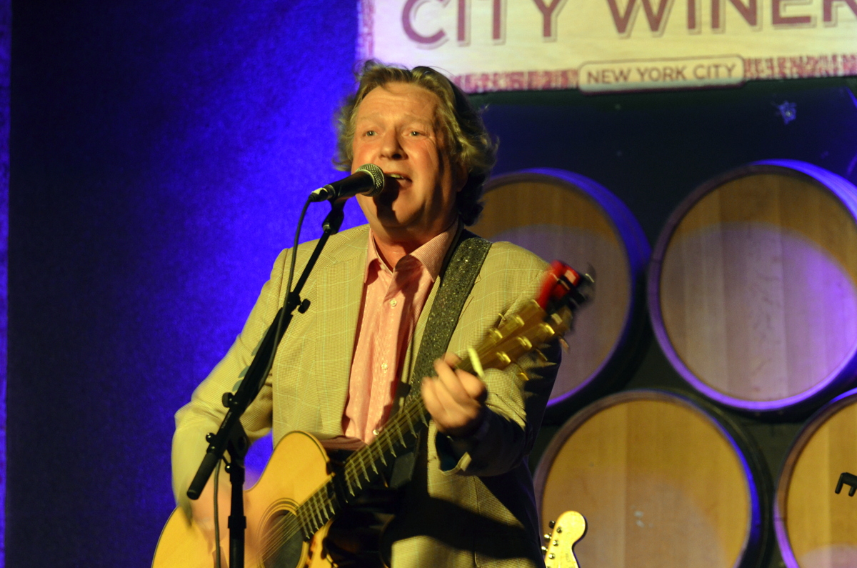 Glenn Tilbrook at City Winery in Nyc on 9-26-14.