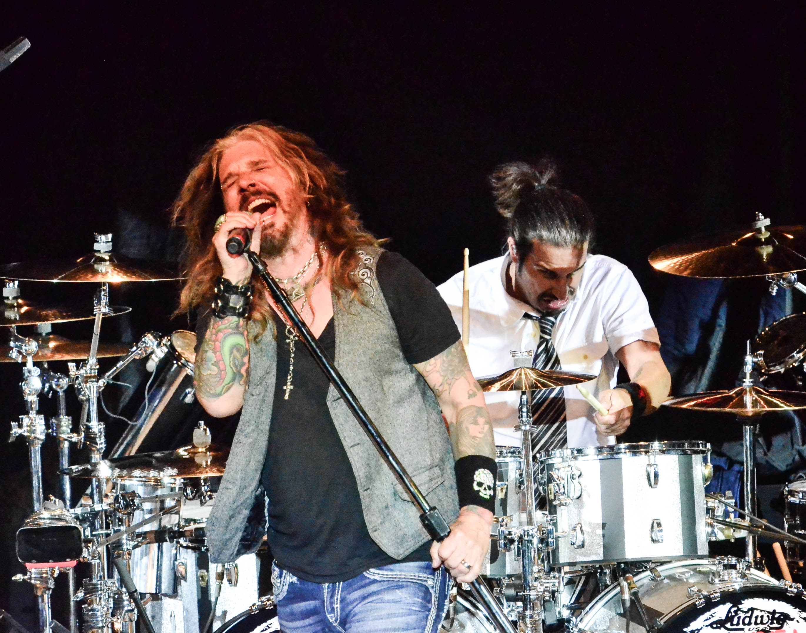 The Dead Daisies, NYCB Theater at Westbury on 7-27-2015.