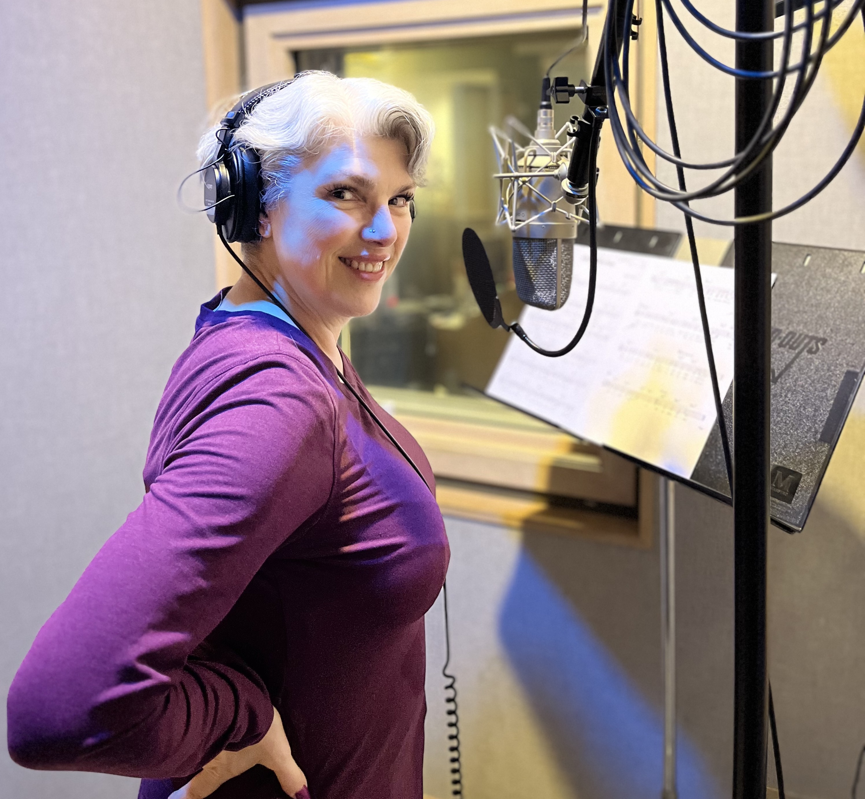 Heather Ward in Studio