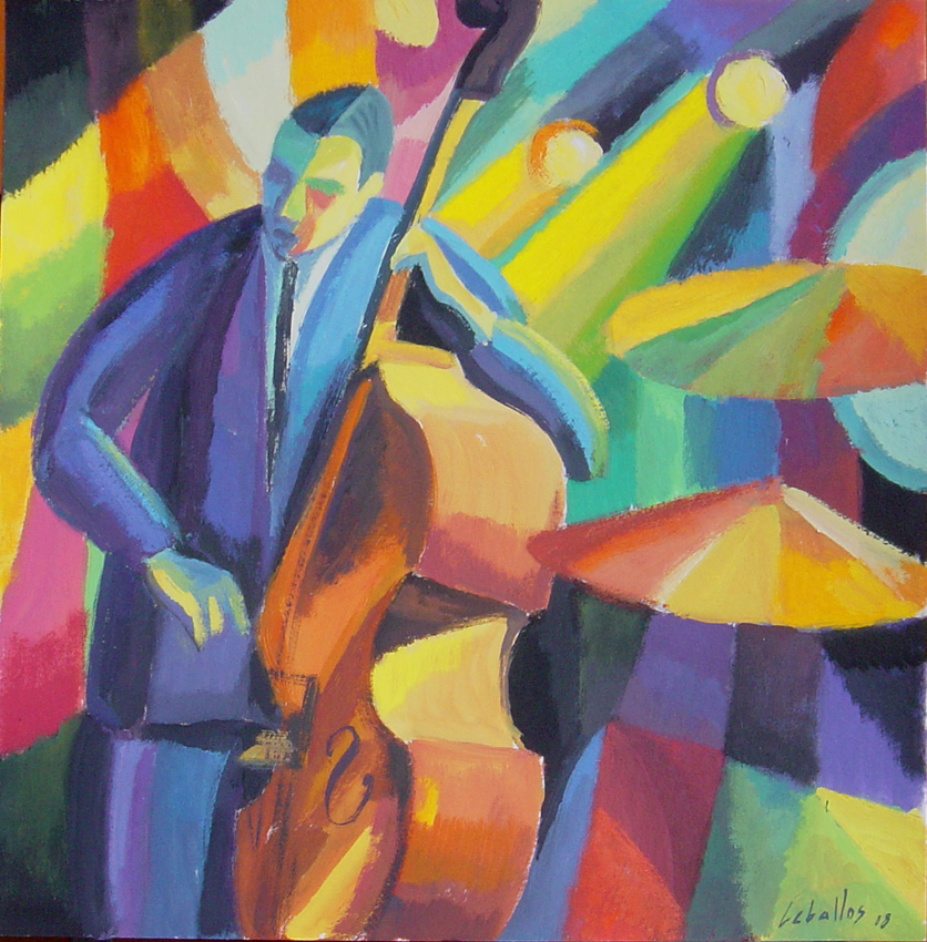 Double Bass Man — jazz photo by Guillermo Marti Ceballos | All About Jazz
