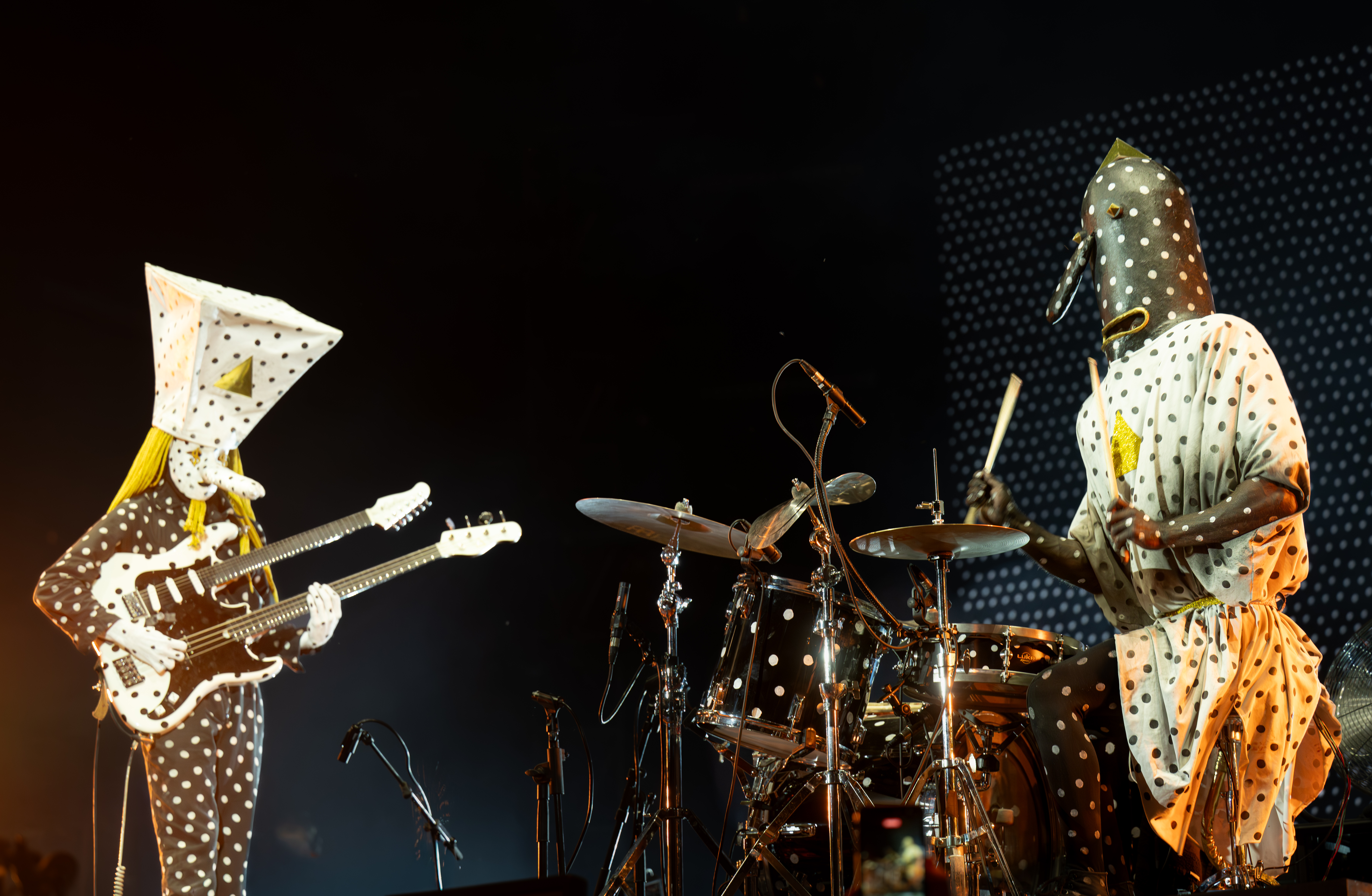 Khn and Klek de Poitrine with Angine de Poitrine at the Montreal Jazz Festival — jazz photo by Dave Kaufman | All About Jazz