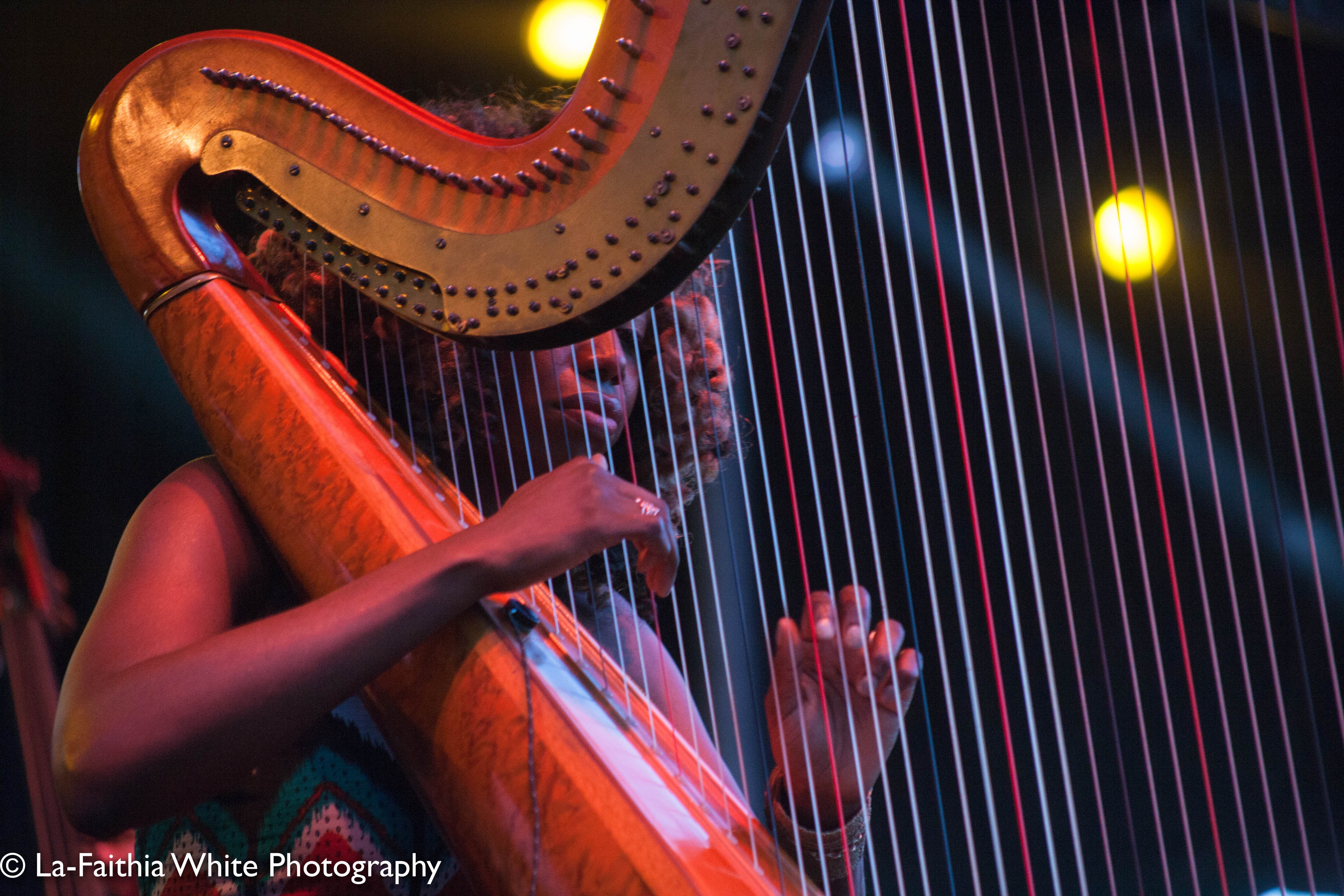 Brandee Younger At The 8th Annual John Coltrane International Jazz And Blues Festival