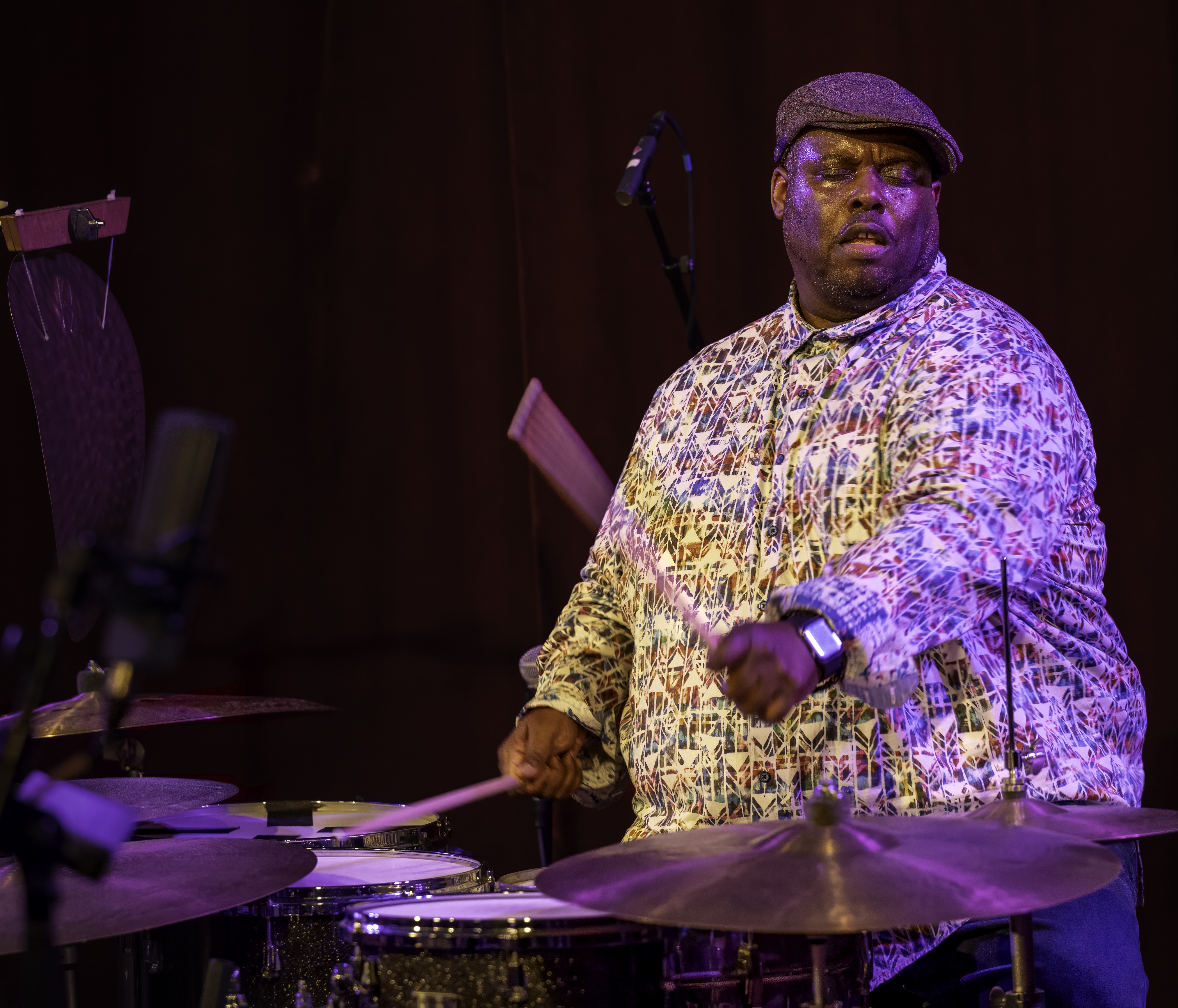 Johnathan Blake with Trion at the Jazz Gallery