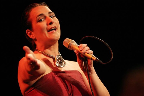 Paula Oliveira with "Paula Oliveira & Bernardo Moreira - Lisboa Que Adormece" at the Amr Jazz Festival, Alhambra, Geneva, Switze