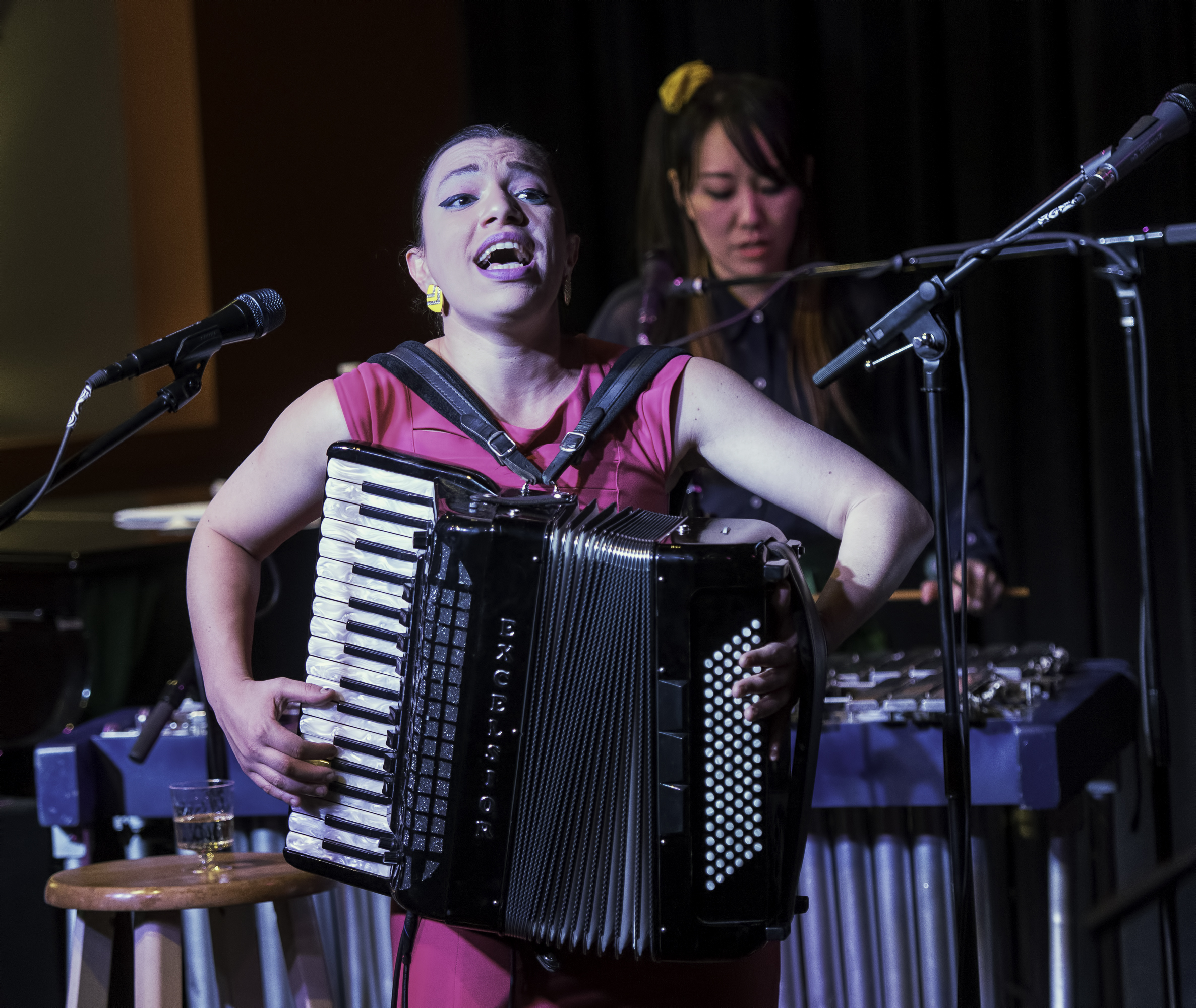 Magda Giannikou and Mika Mimura Erickson with Banda Magda at the Nash in Phoenix