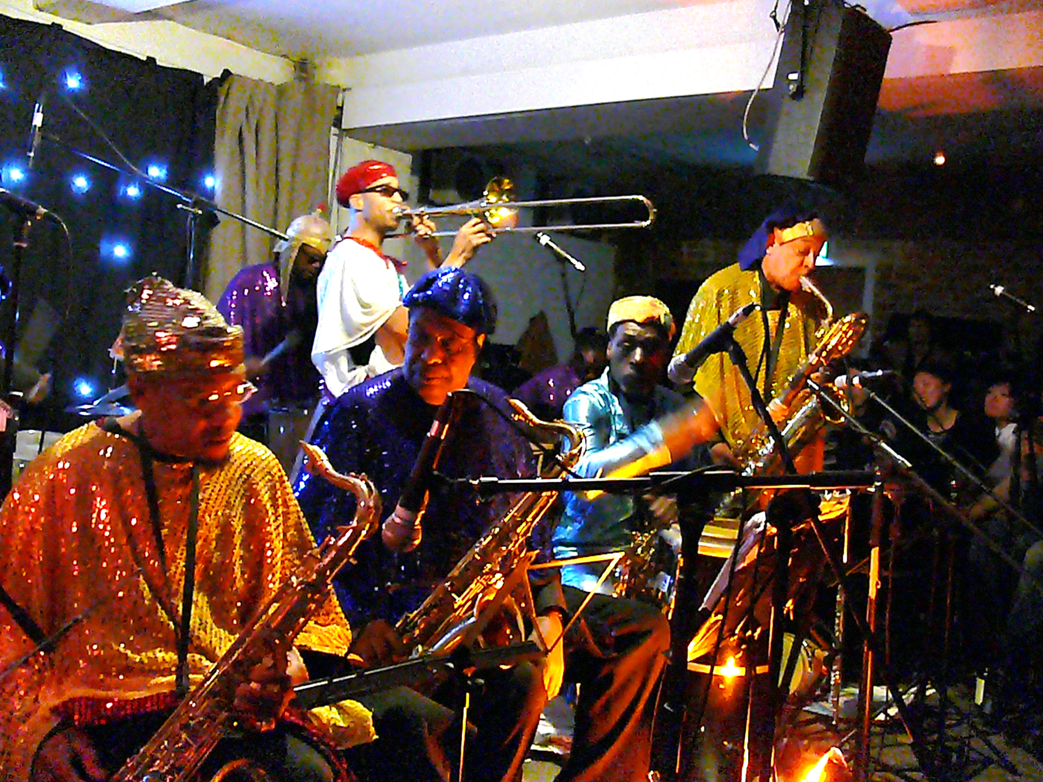 The Sun Ra Arkestra at Cafe Oto, London in April 2010