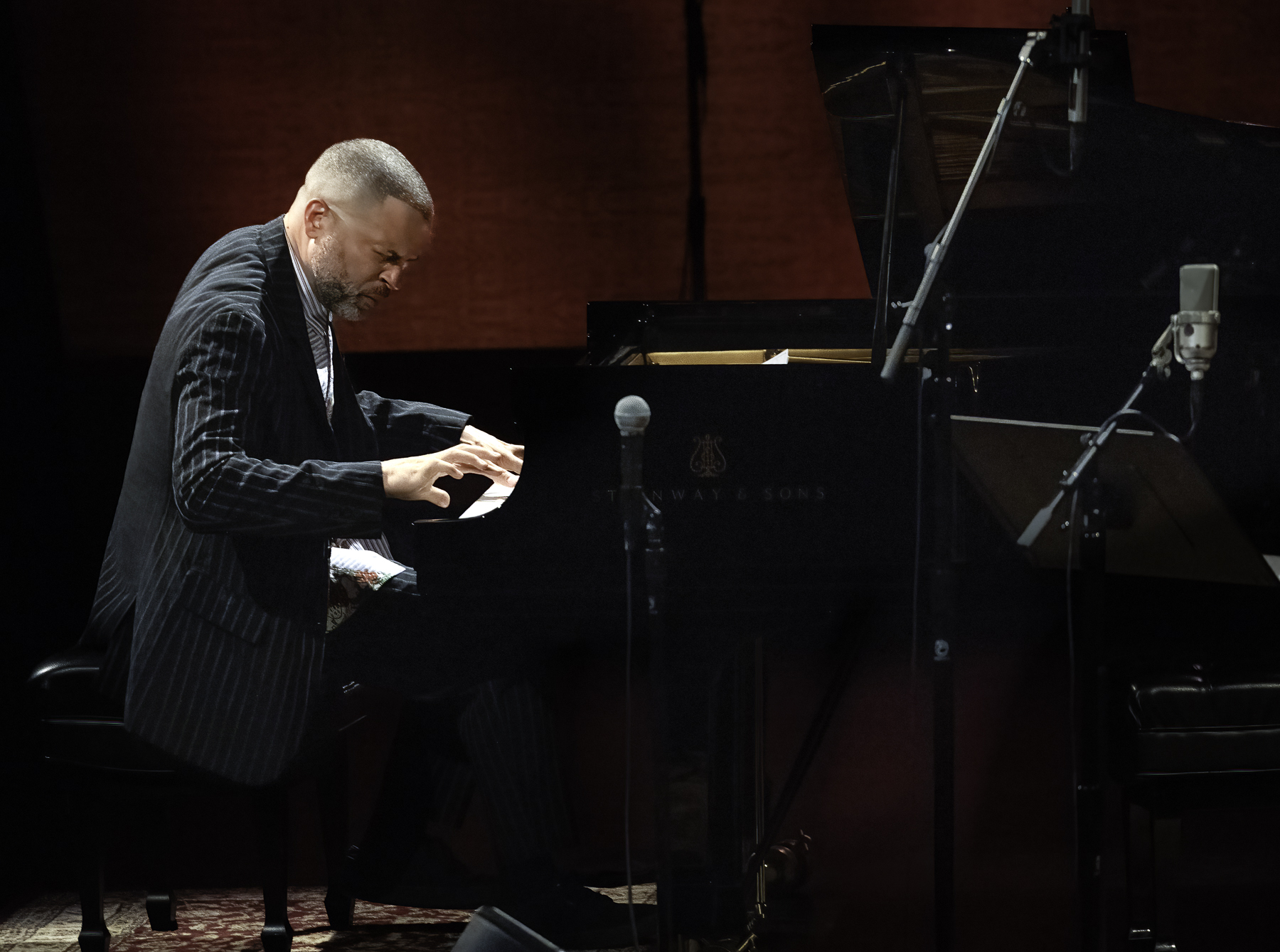 Jason Moran with Charles Lloyd at Rose Theater in Jazz at Lincoln Center