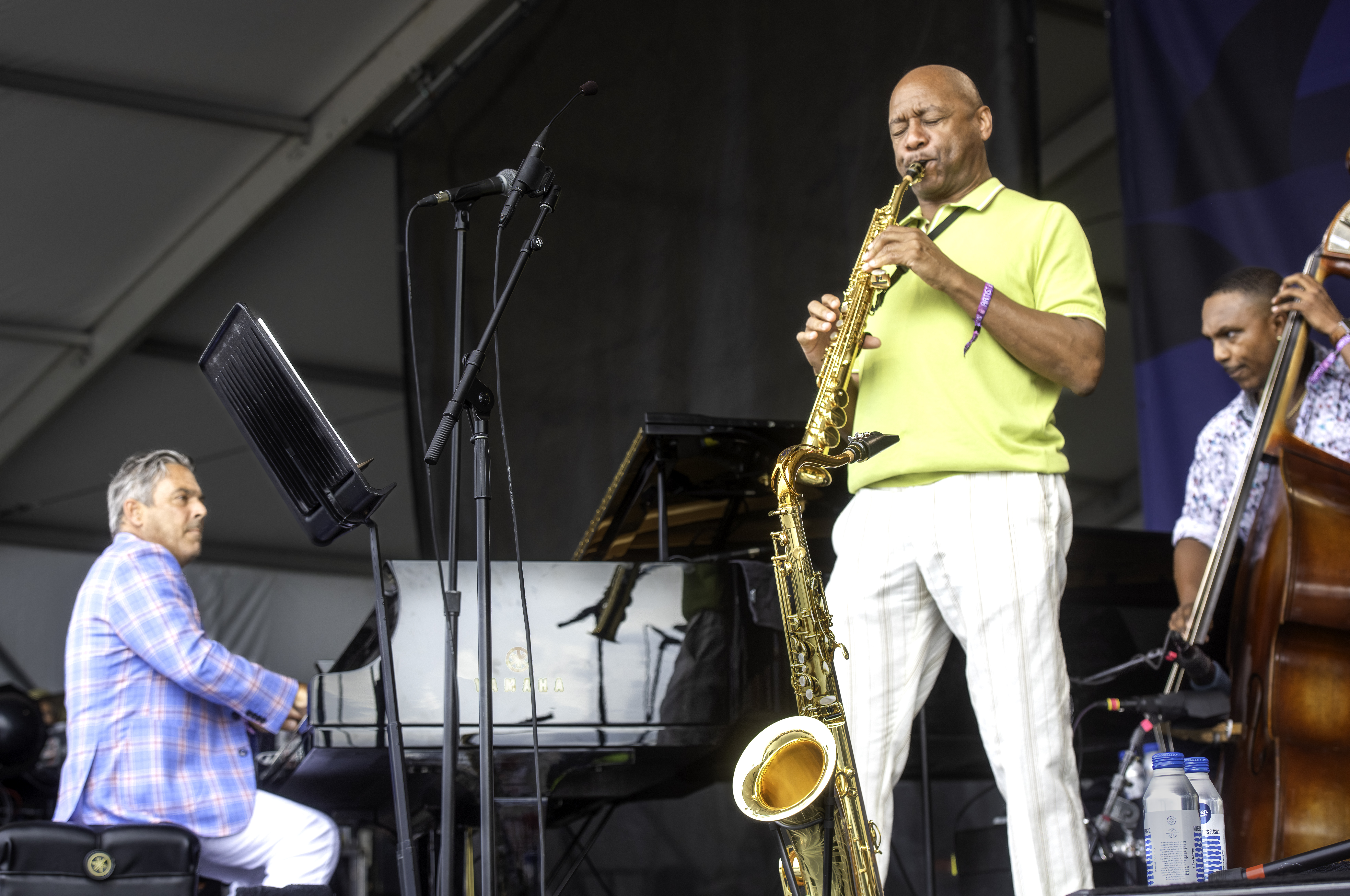 Joey Calderazzo and Branford Marsalis with Quartet at the Newport Jazz Festival 2023