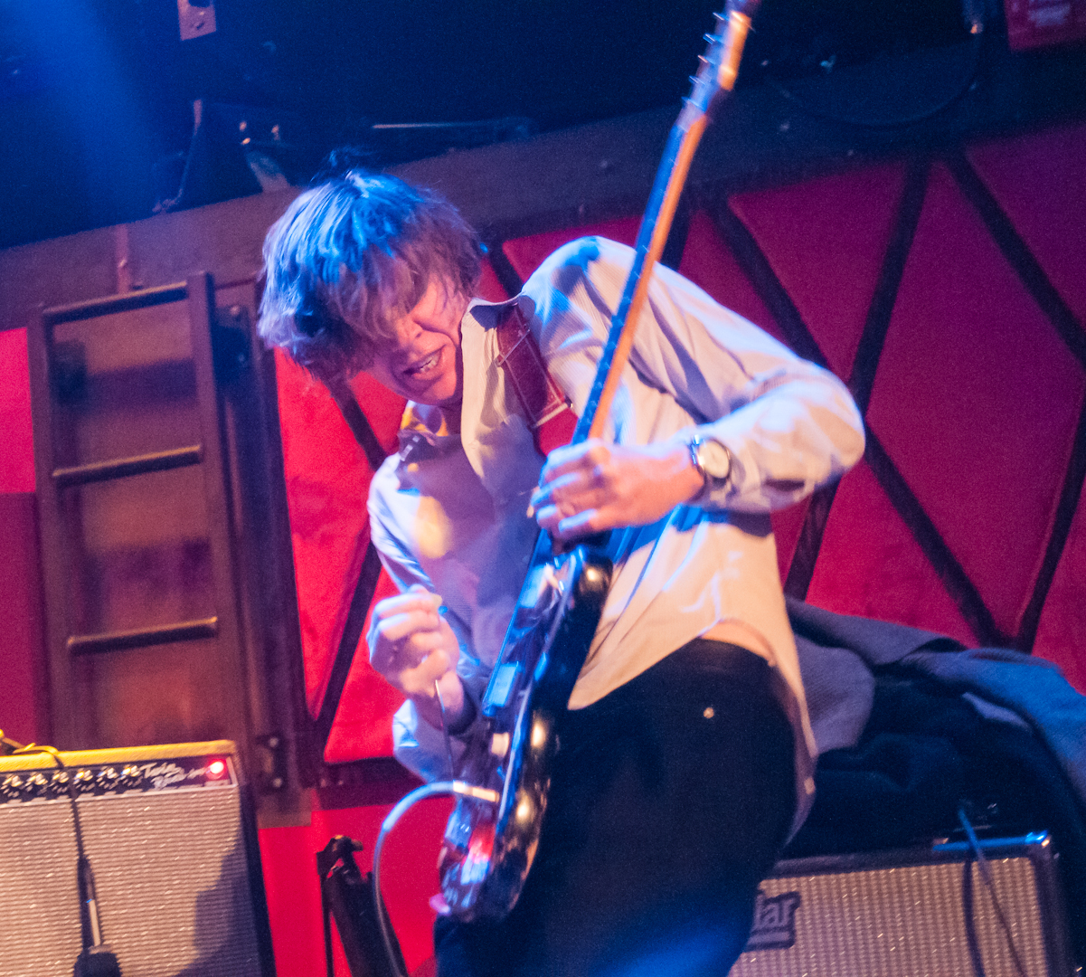 Thurston Moore with Nels Cline at the Alternative Guitar Summit