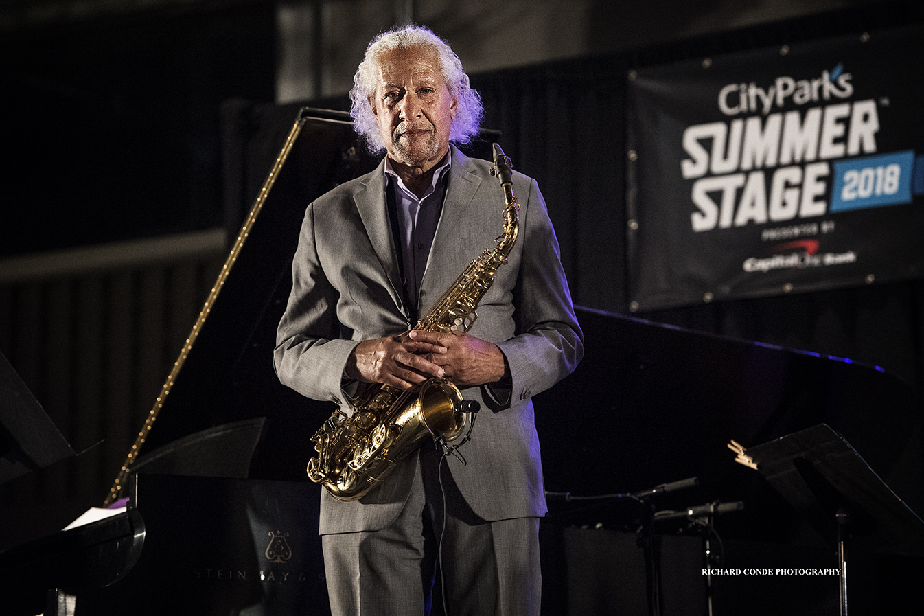 Gary Bartz at the 2018 Charlie Parker Jazz Festival