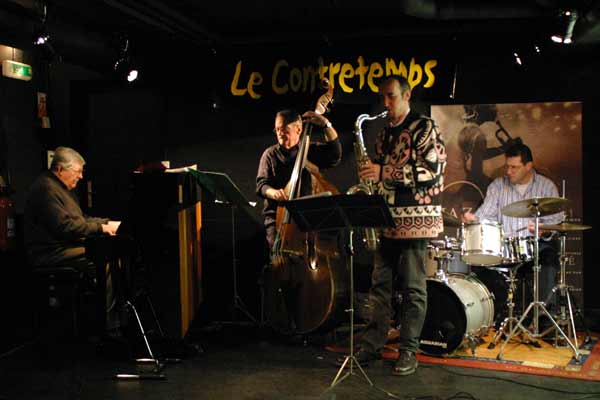 "Git Your Kicks 4tet" at le Contretemps, Geneva, Switzerland, 2005