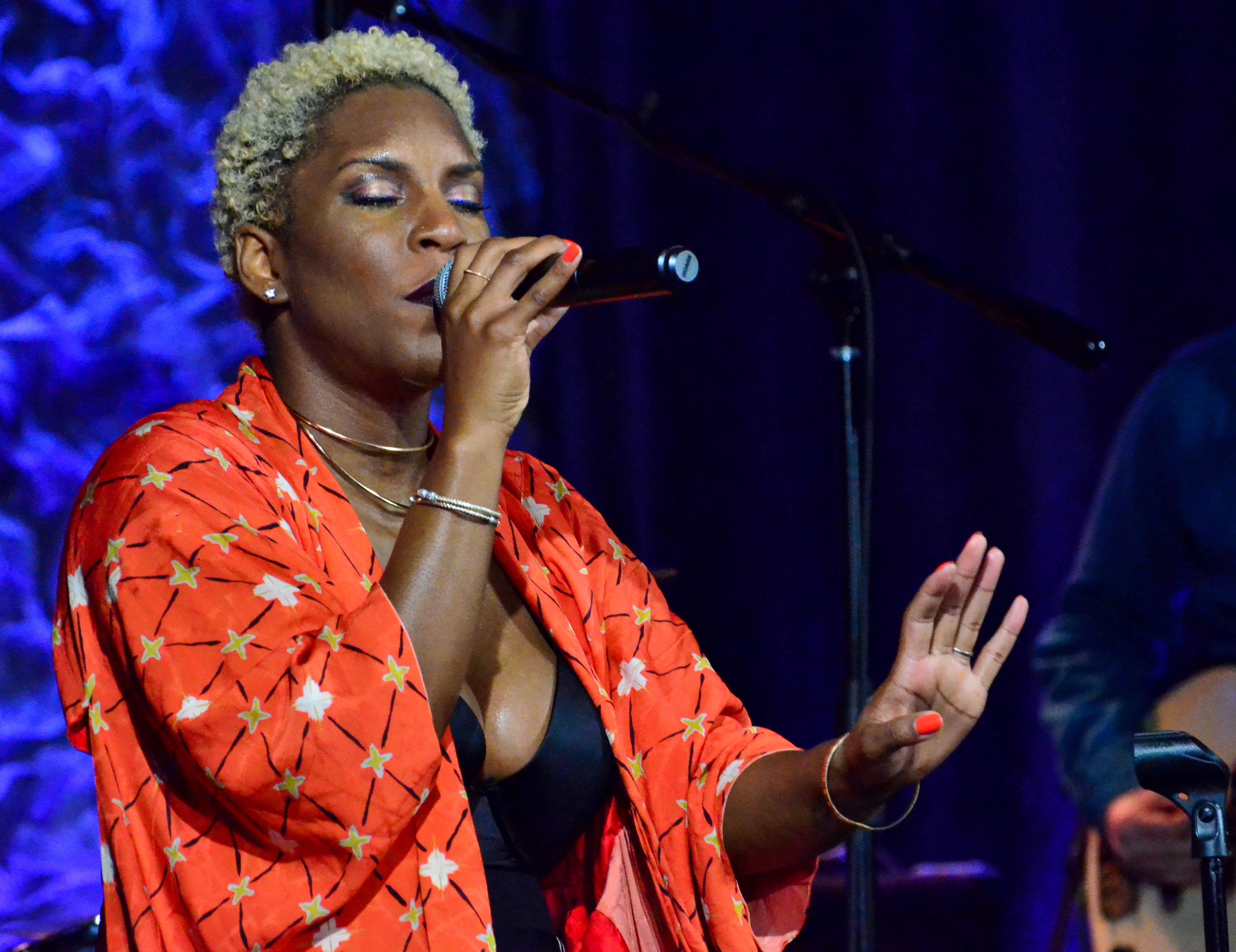 Liv Warfield at Iridium in NYC 2-20-2016