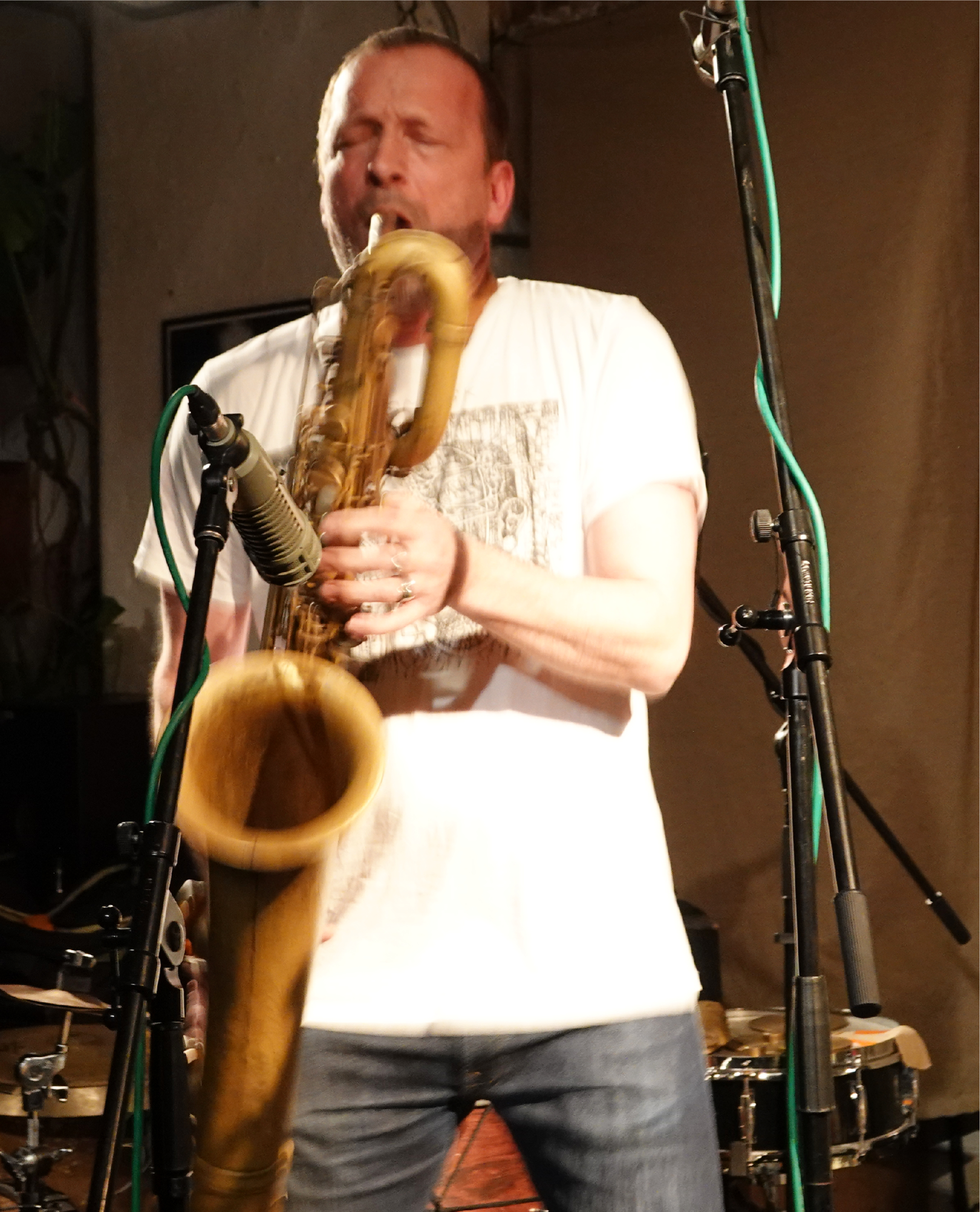 Mats Gustafsson at Cafe Oto Peter Brotzmann Tribute