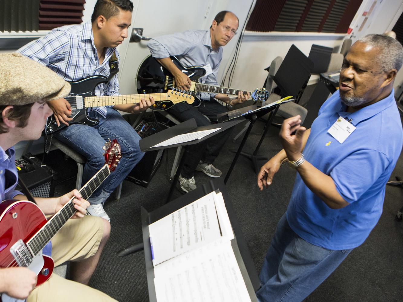 Willie Pickens at Straight Ahead Jazz Camp 2014