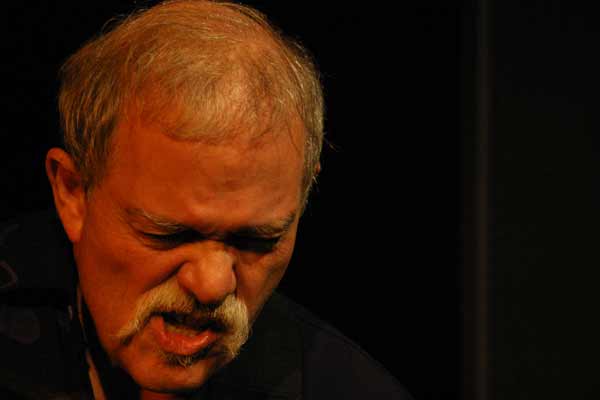 John Abercrombie with the "John Abercrombie Organ Trio" at Amr, Sud Des Alpes, Geneva, Switzerland, 2004