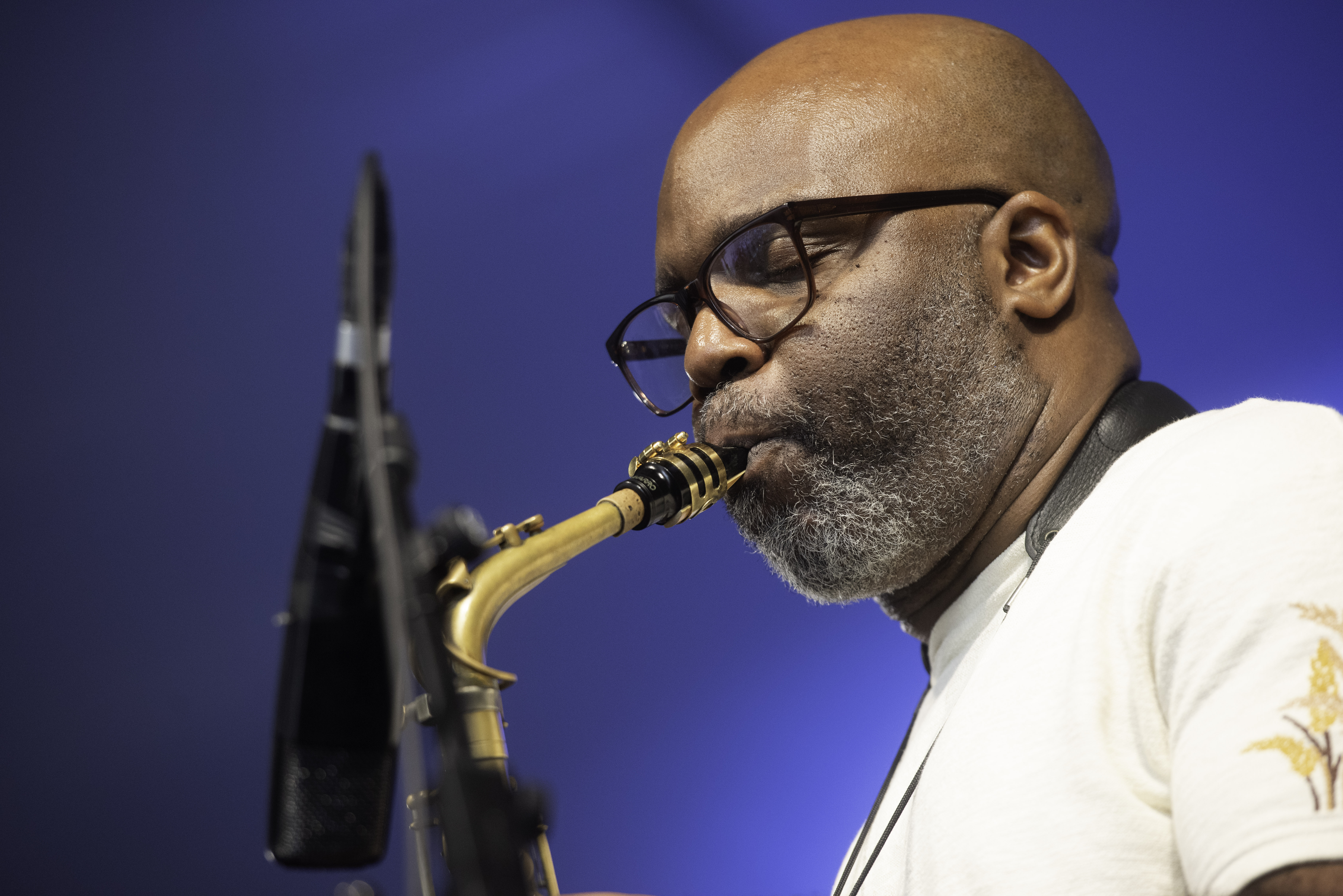 Jaleel Shaw with Dave Holland New Quartet at the Newport Jazz Festival 2023