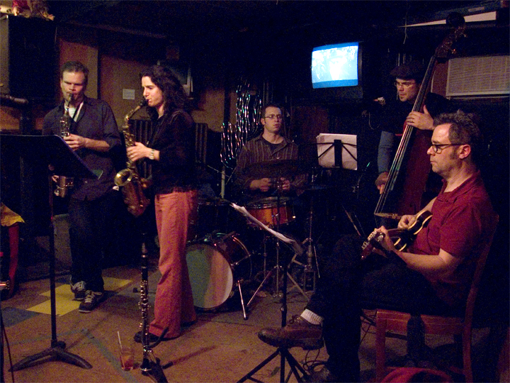 Jessica Lurie with Briggan Krauss, Will Bernard, Michael Bates and Jeff Davis - Freddy's Backroom 2008