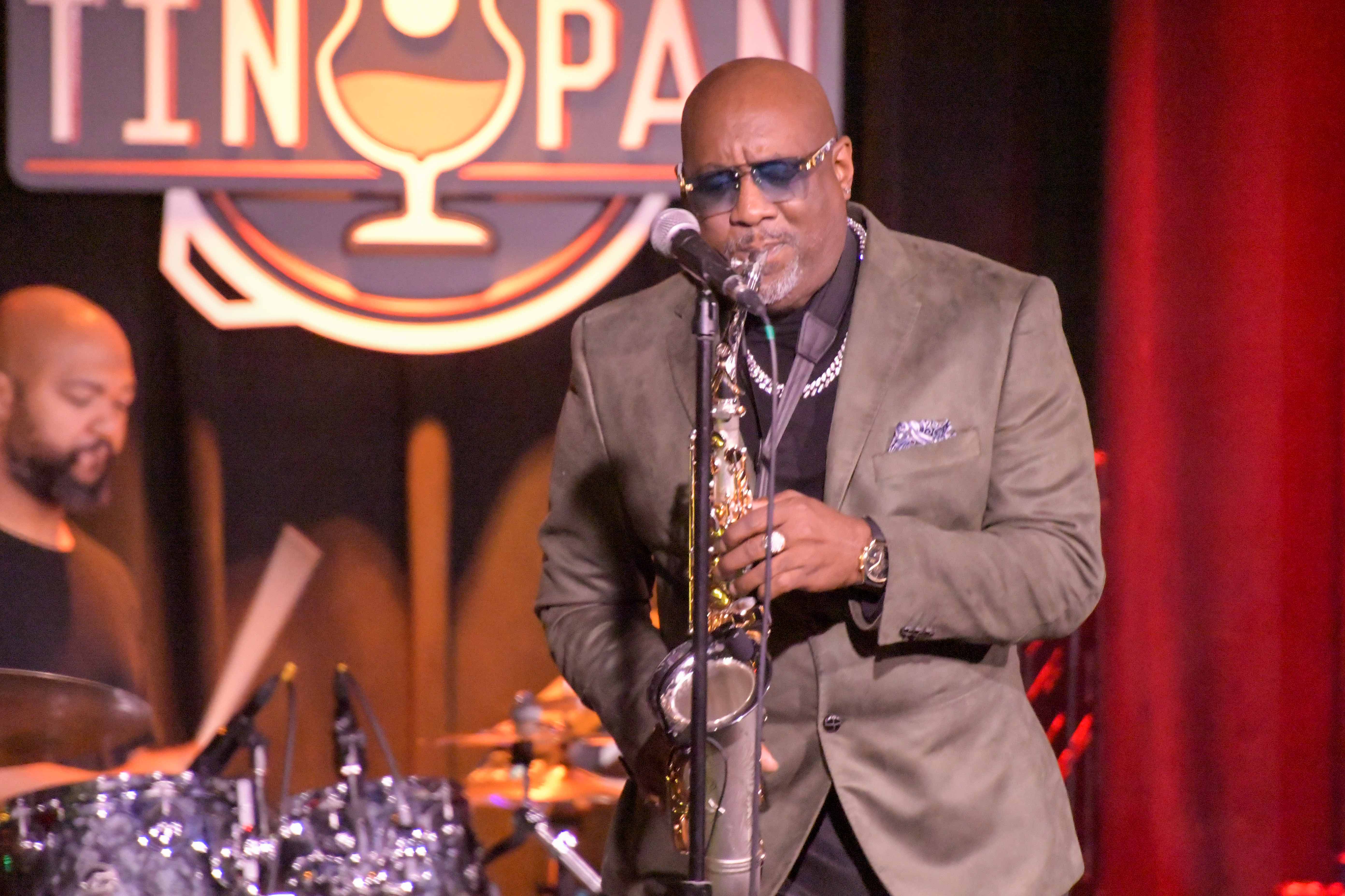 Tony Exum Jr - tenor & soprano sax