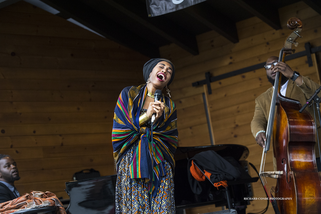 Jazz Meia Horn at the 2018 Freihofer Saratoga Jazz Festival