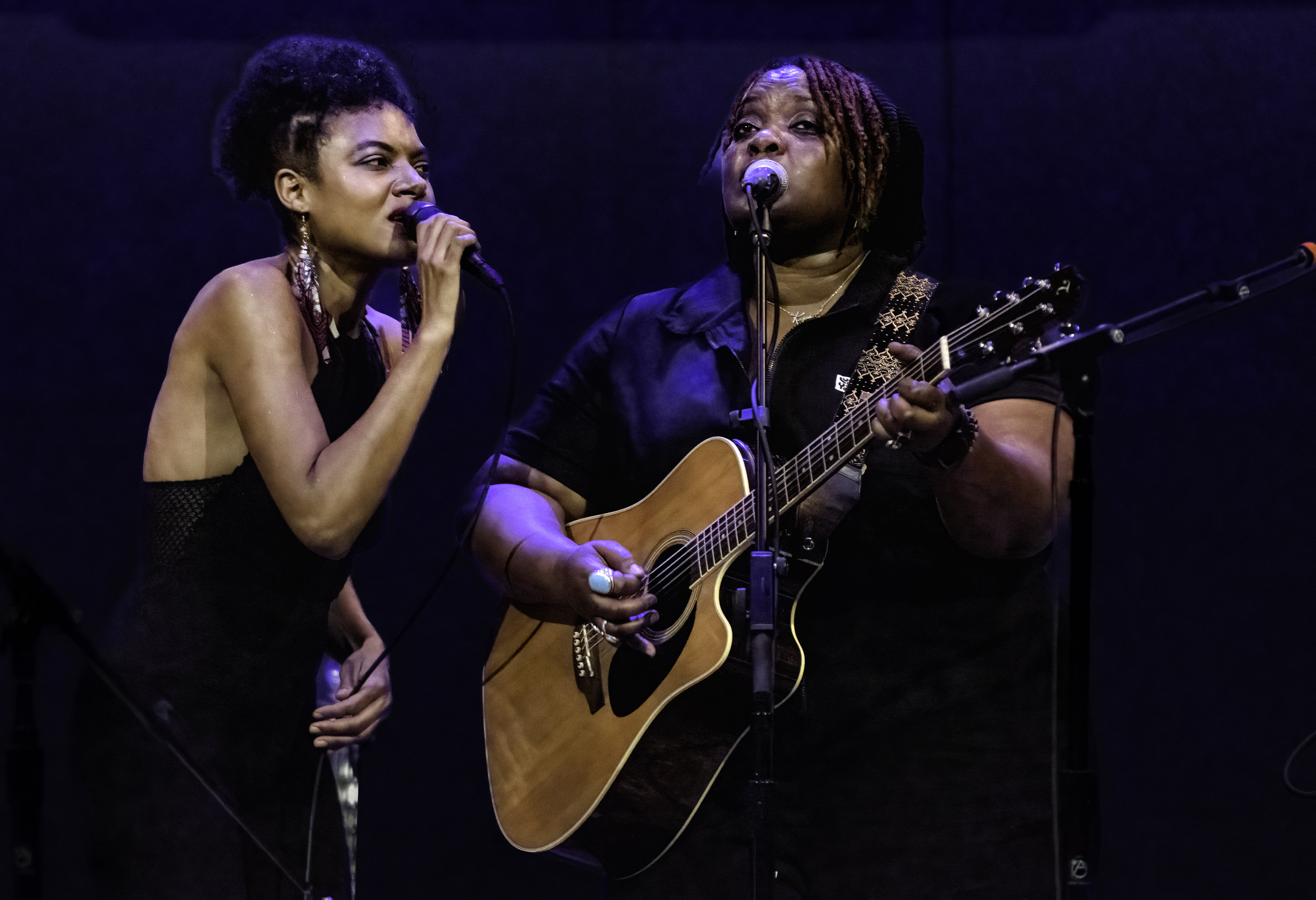 Allison Russell and Kyshona Armstrong at New York City Winery