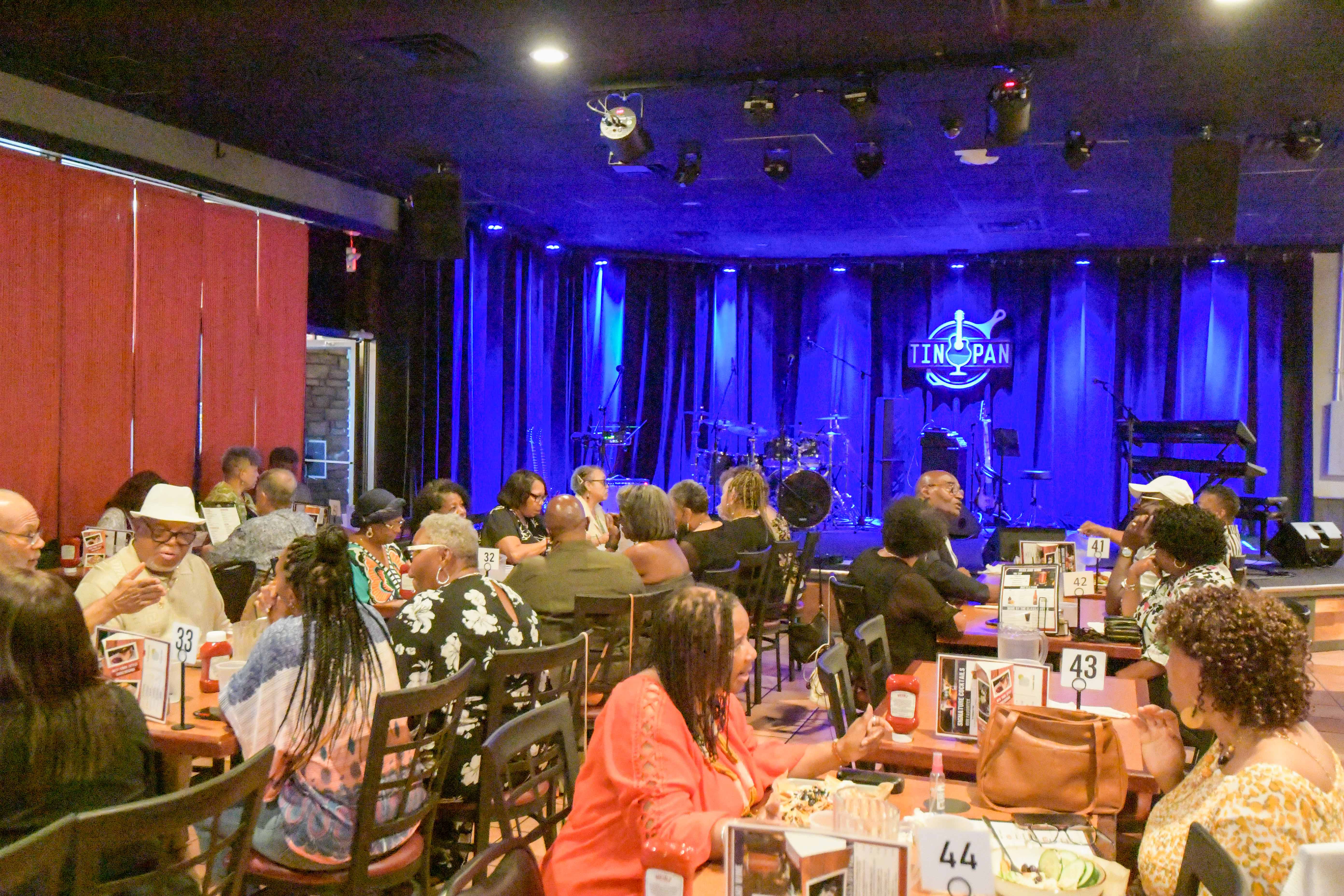 jazz fans at The Tin Pan