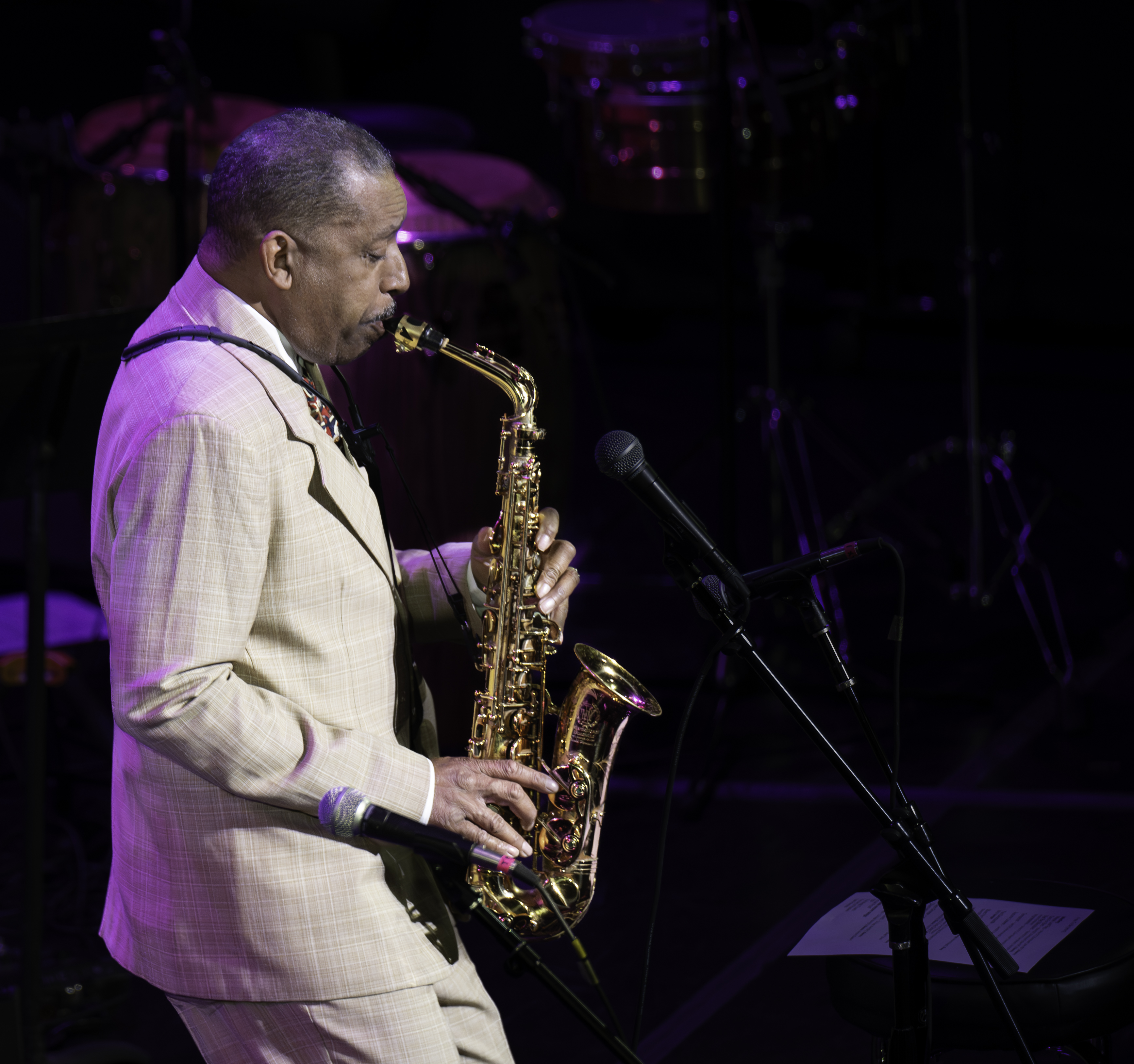 with Donald Harrison's Omniverse at the NYC Winter JazzFest 2024