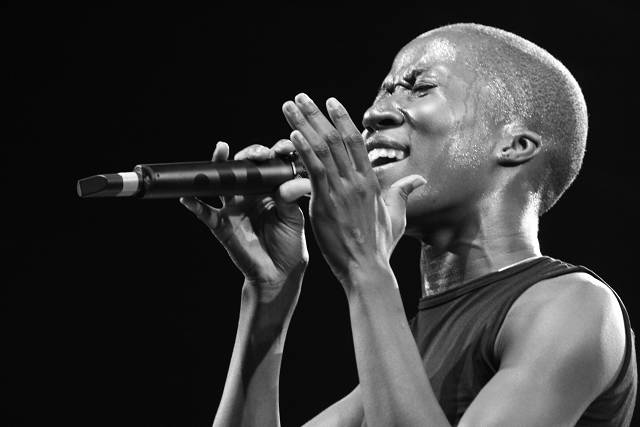 Rokia Traore at Parc la Grange, Musiques En Ete, Geneva,Switzerland, 2005