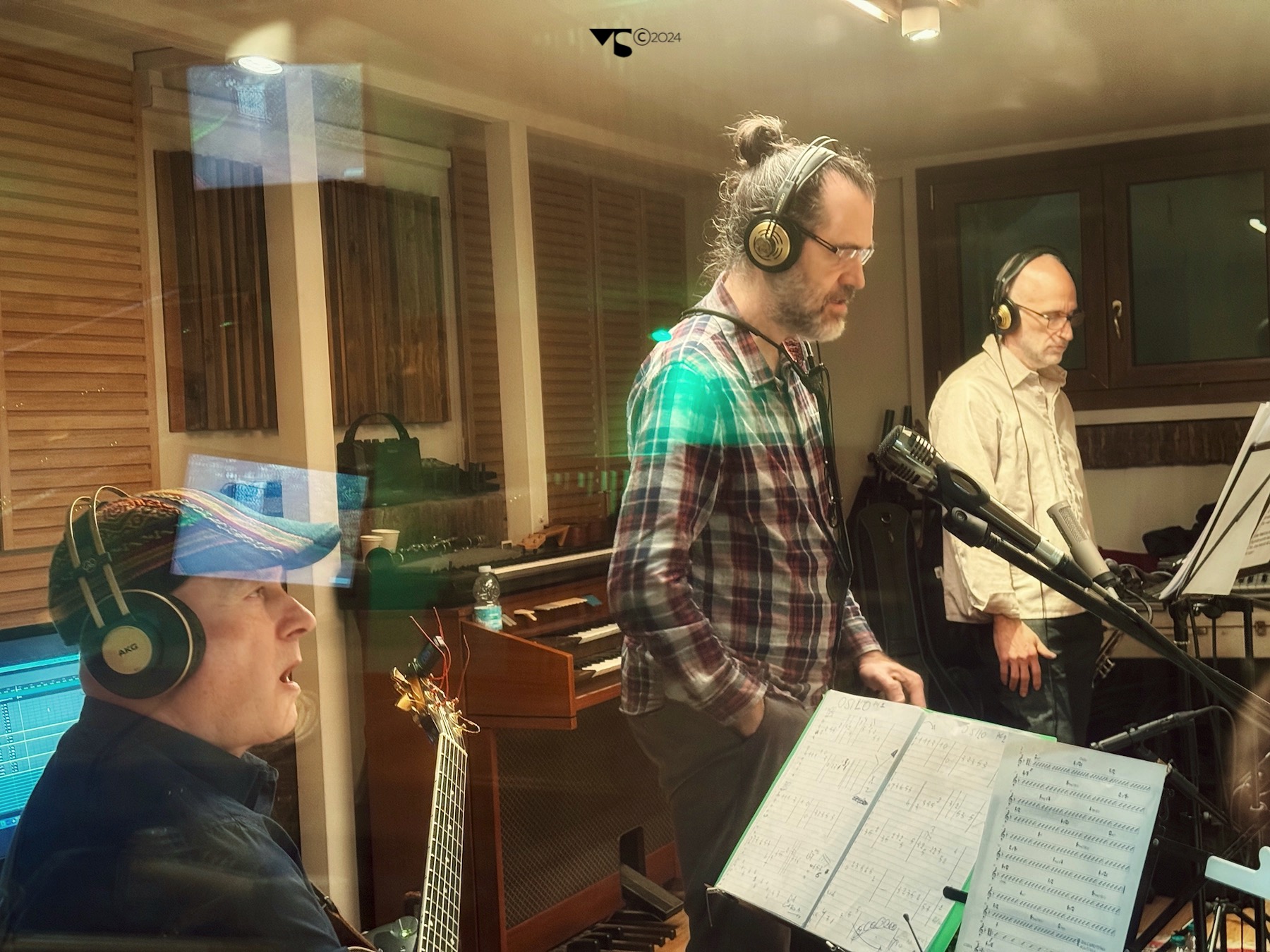 Simone Guiducci , Achille Succi, Ralph Alessi recording 2024