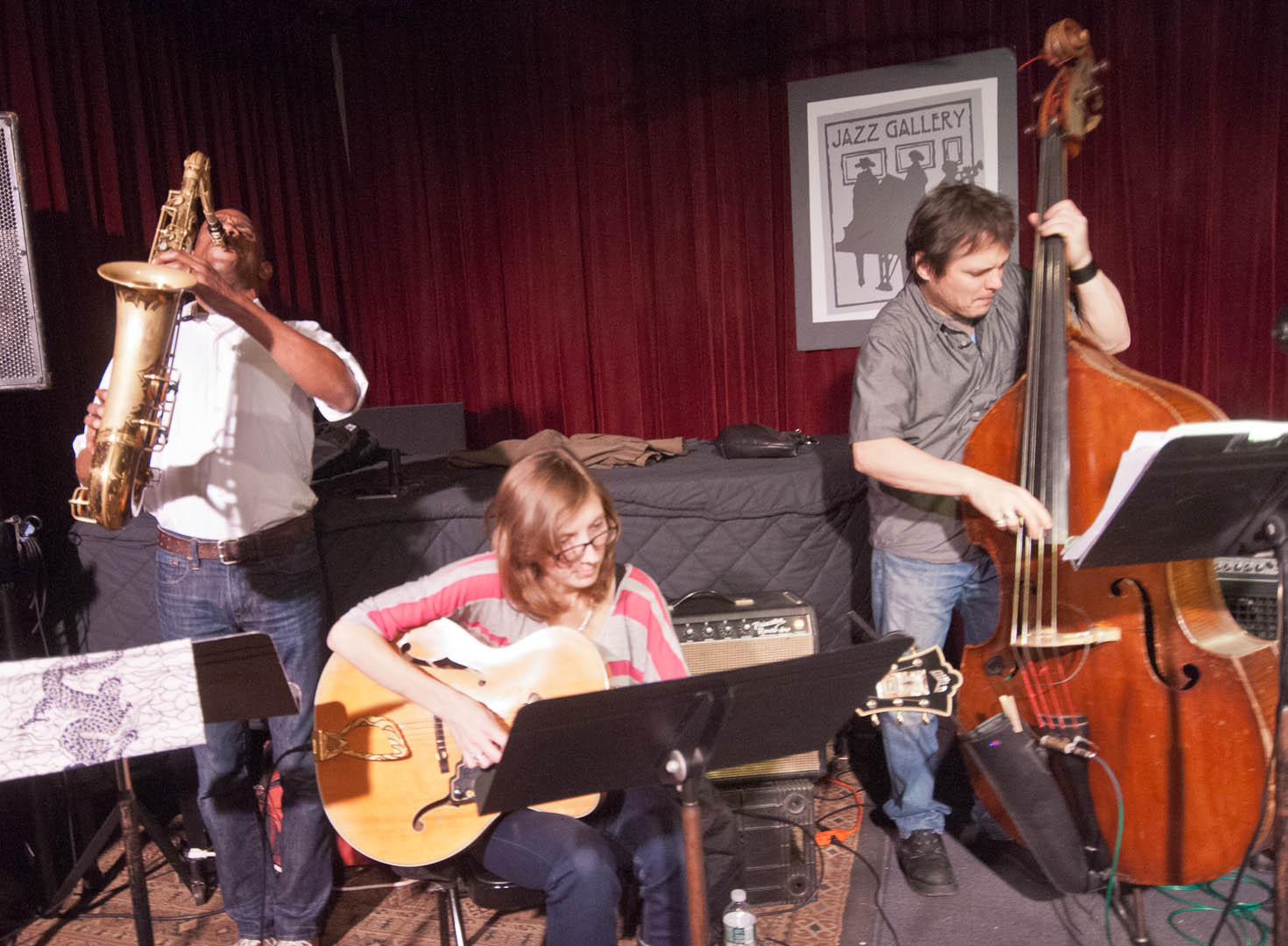 Brian Settles, Mary Halvorson and Trevor Dunn with Tomas Fujiwara and the Hook Up