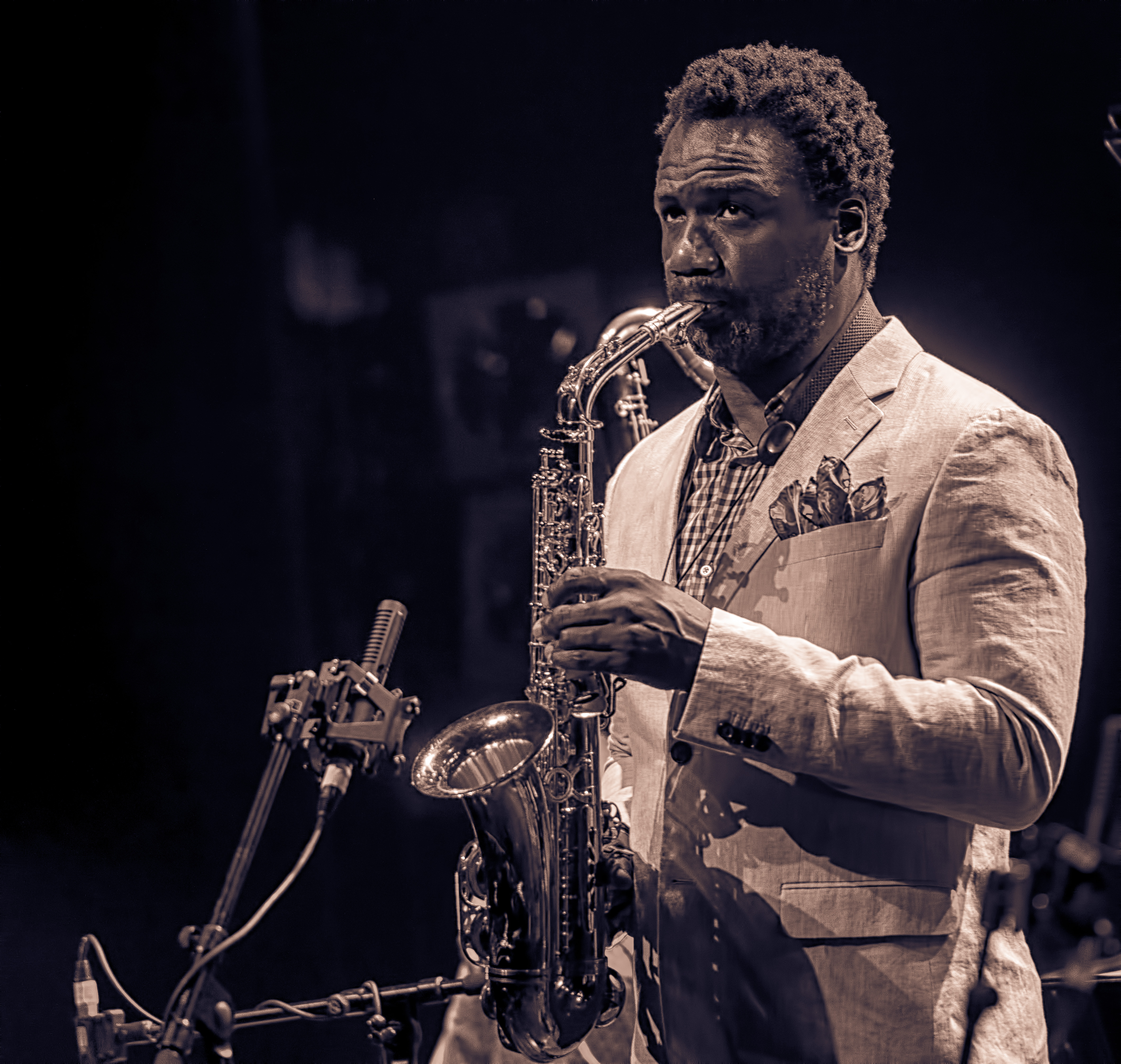 Myron Walden with Brian Blade And The Fellowship Band At The Montreal International Jazz Festival 2018