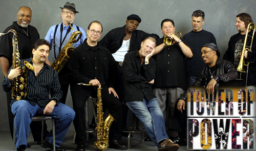 Members of Tower of Power Horn Section Record on Singer Tony Adamo's Music