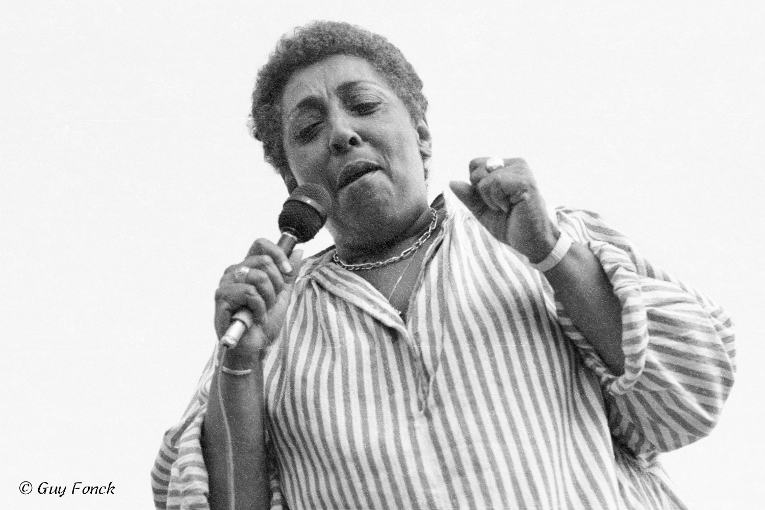 Carmen McRae 1982 — jazz photo by Guy Fonck | All About Jazz
