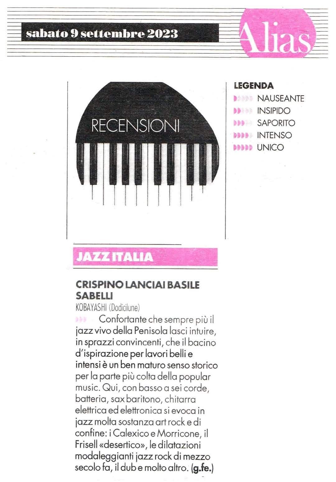 Luca Crispino musicista chitarrista jazz